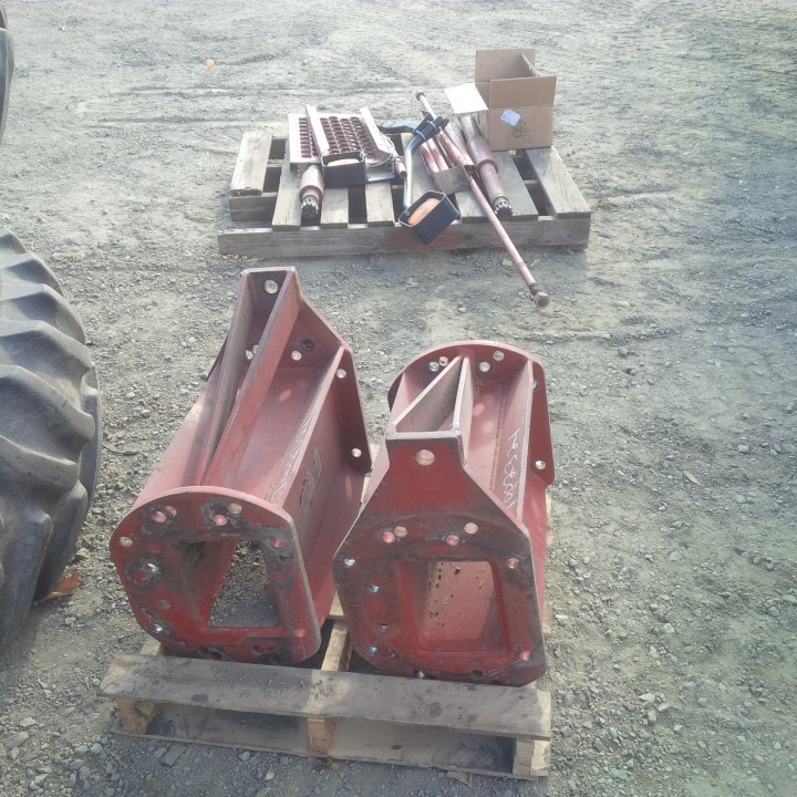 Combine Frame Extension, w/Shafts, Hdw & Truss Rod, Includes Ladder Ext. Combine Frame Extension T002321-Z