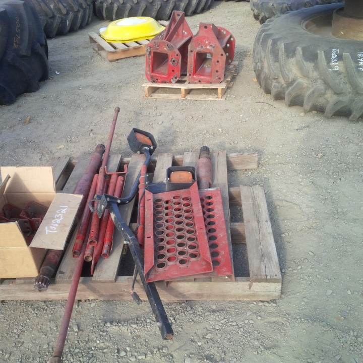 Combine Frame Extension, w/Shafts, Hdw & Truss Rod, Includes Ladder Ext. Combine Frame Extension T002321-Z