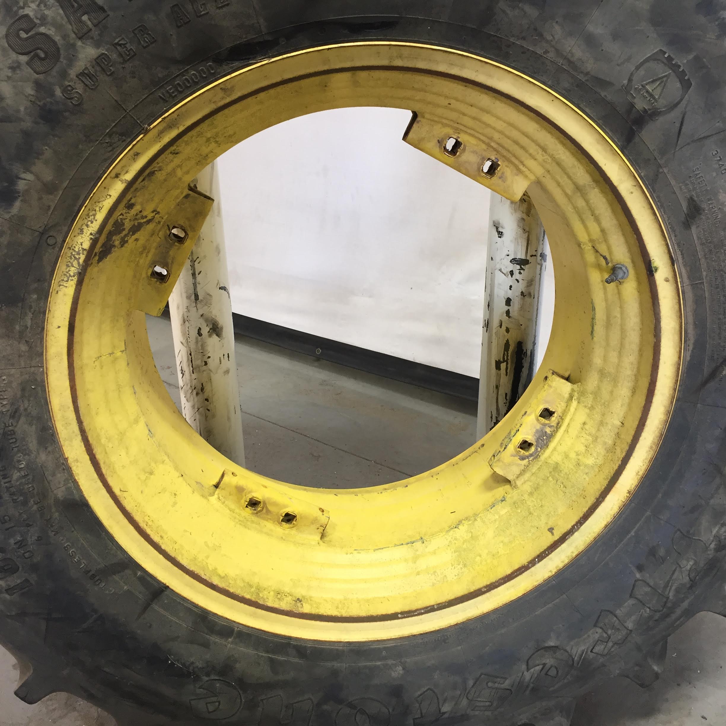 30''D x 15''W Rim with Clamp/U-Clamp (groups of 2 bolts) Wheel WS002390