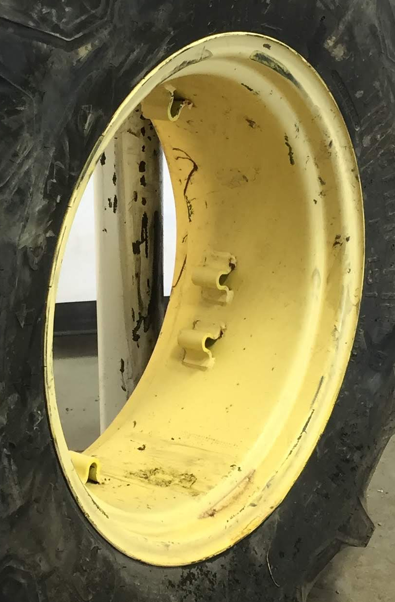 24''D x 12''W Rim with Clamp/Loop Style (groups of 2 bolts) Wheel WS002412