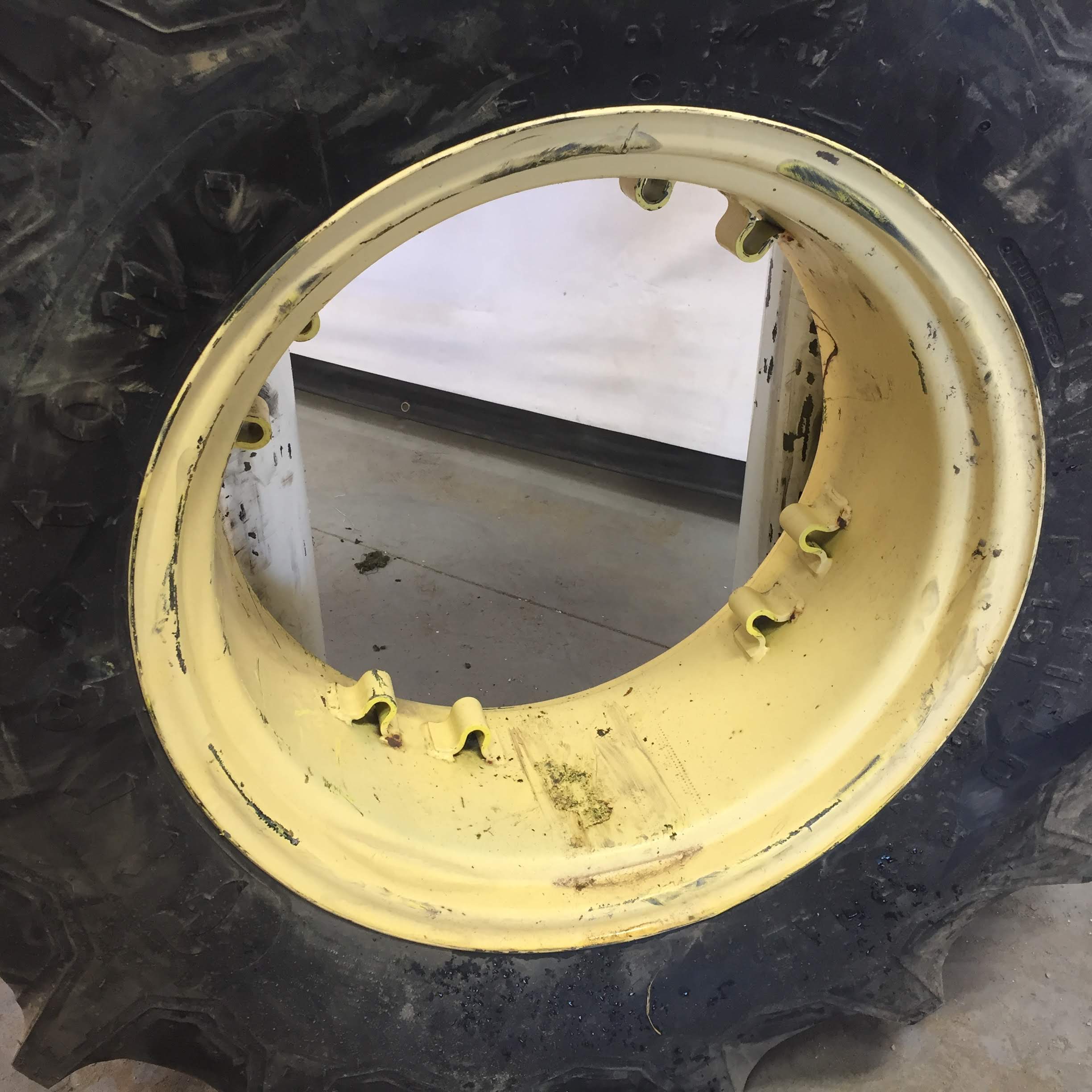 24''D x 12''W Rim with Clamp/Loop Style (groups of 2 bolts) Wheel WS002412