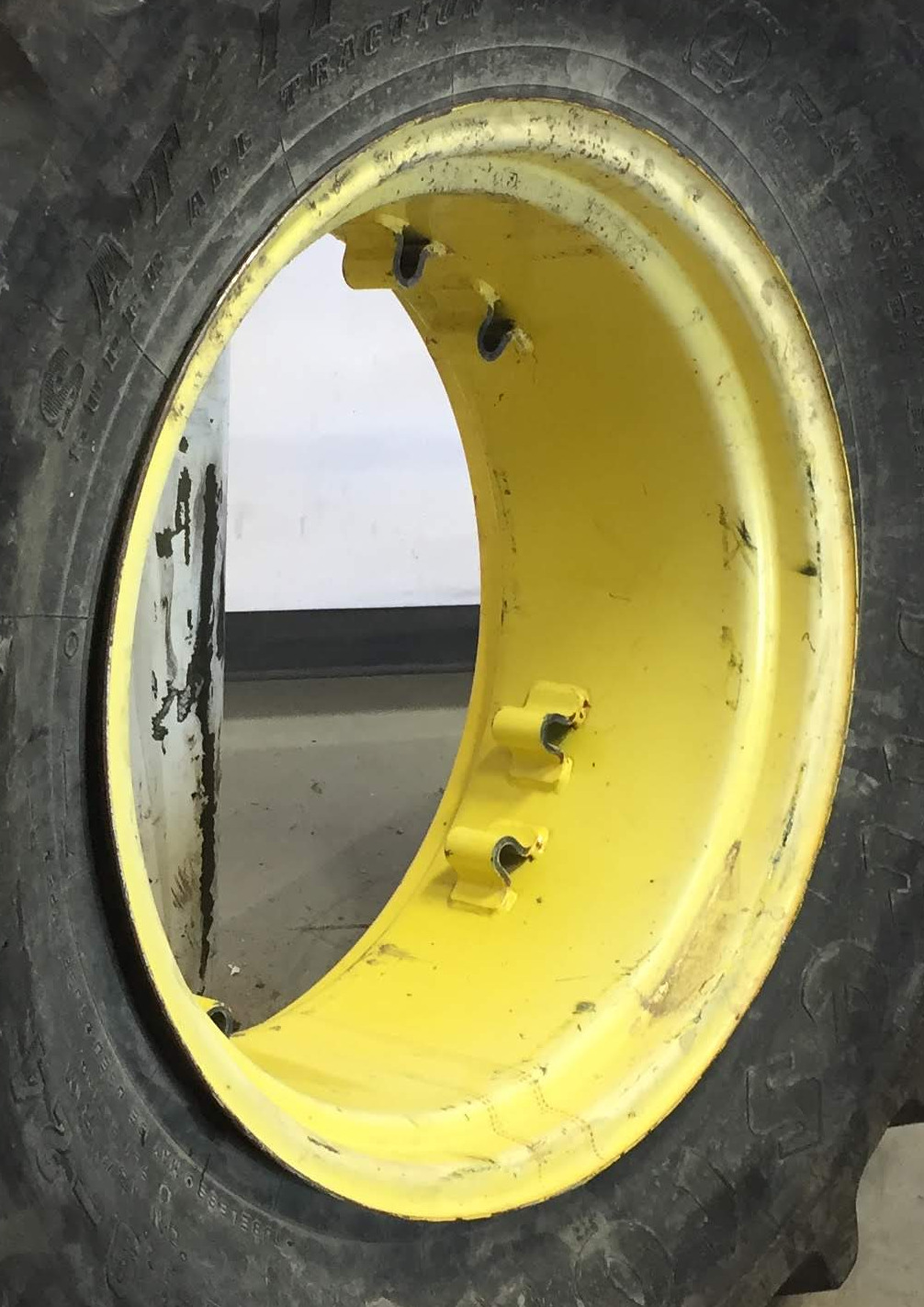 24''D x 12''W Rim with Clamp/Loop Style (groups of 2 bolts) Wheel WS002414