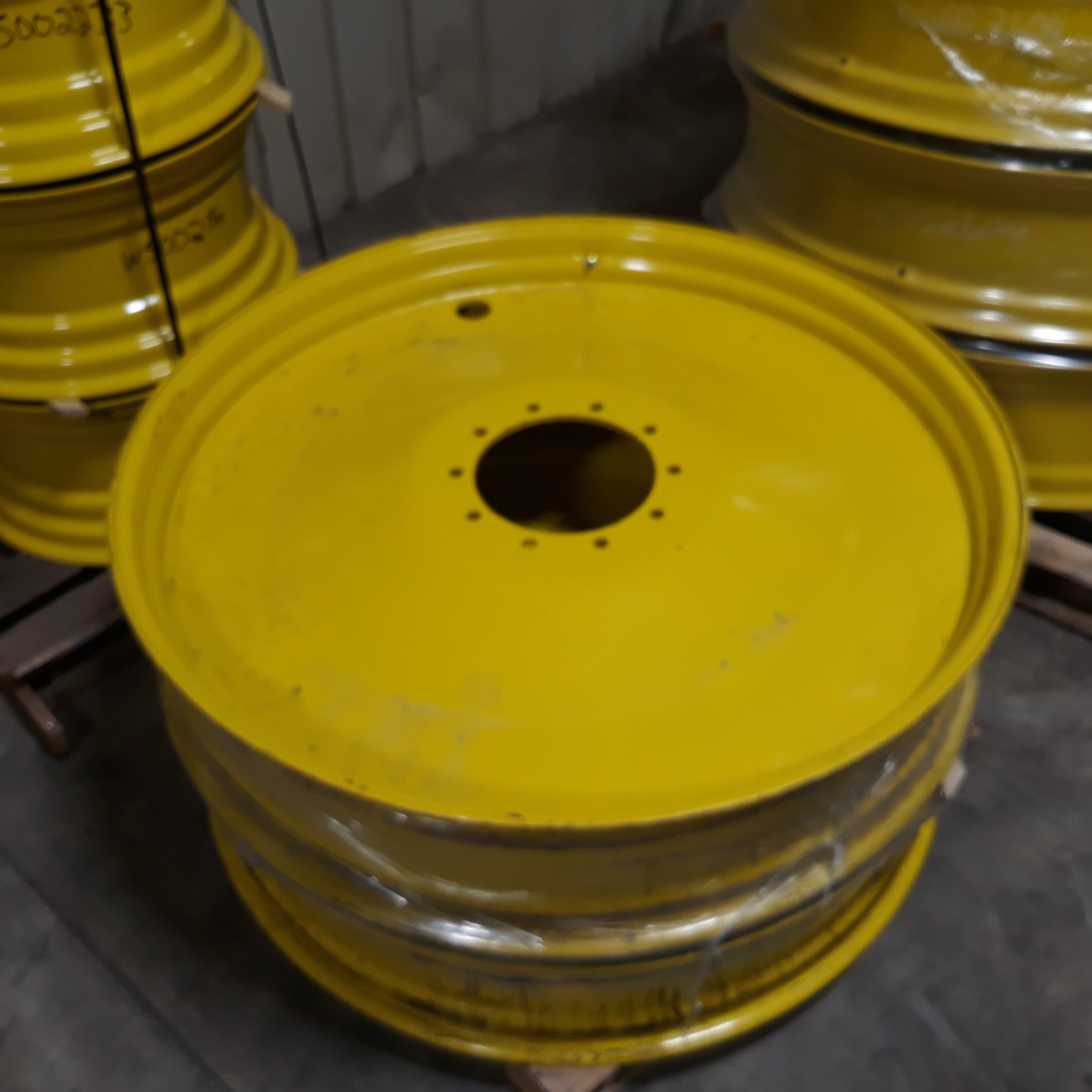 50''D x 10''W Formed Plate Wheel WT007070