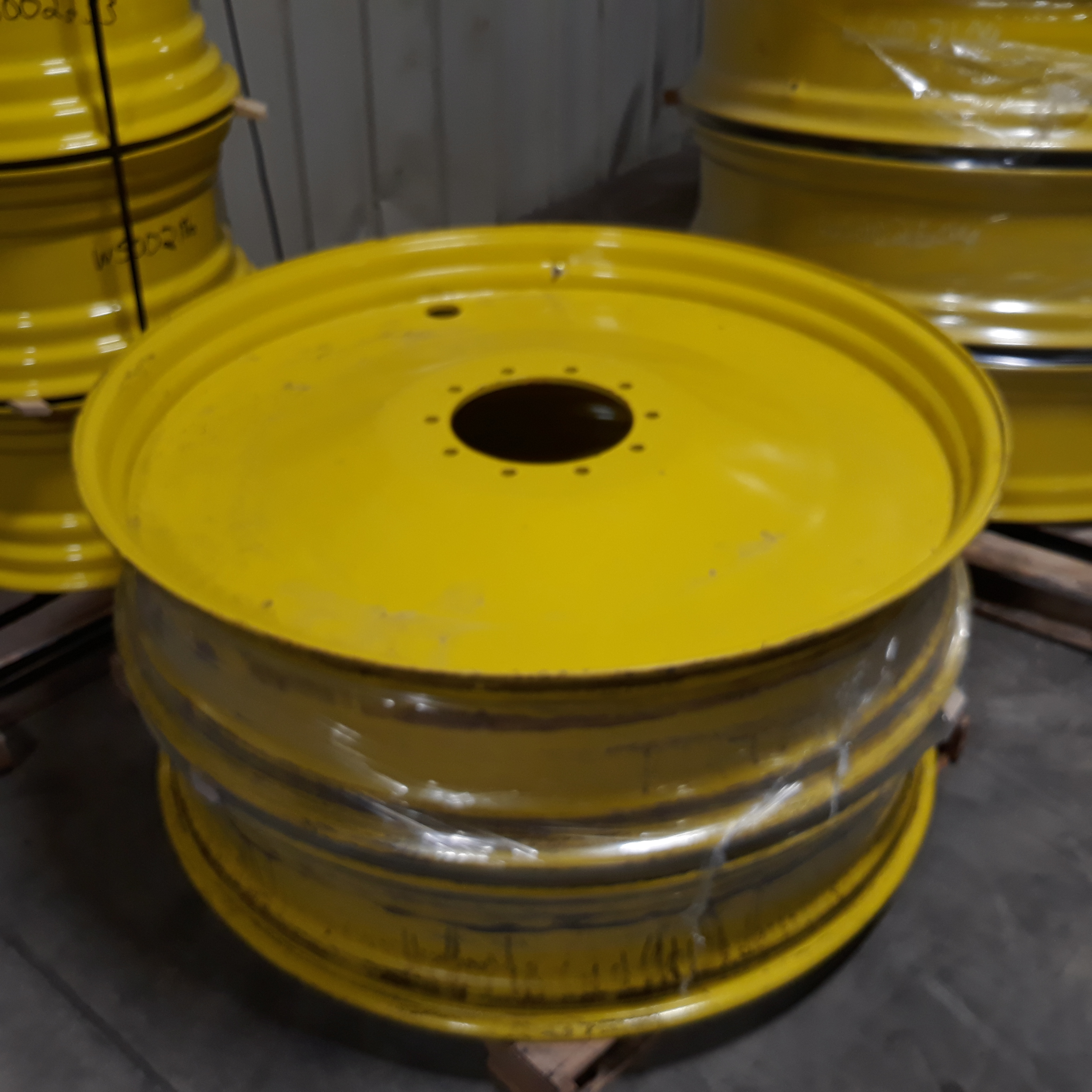 50''D x 10''W Formed Plate Wheel WT007070