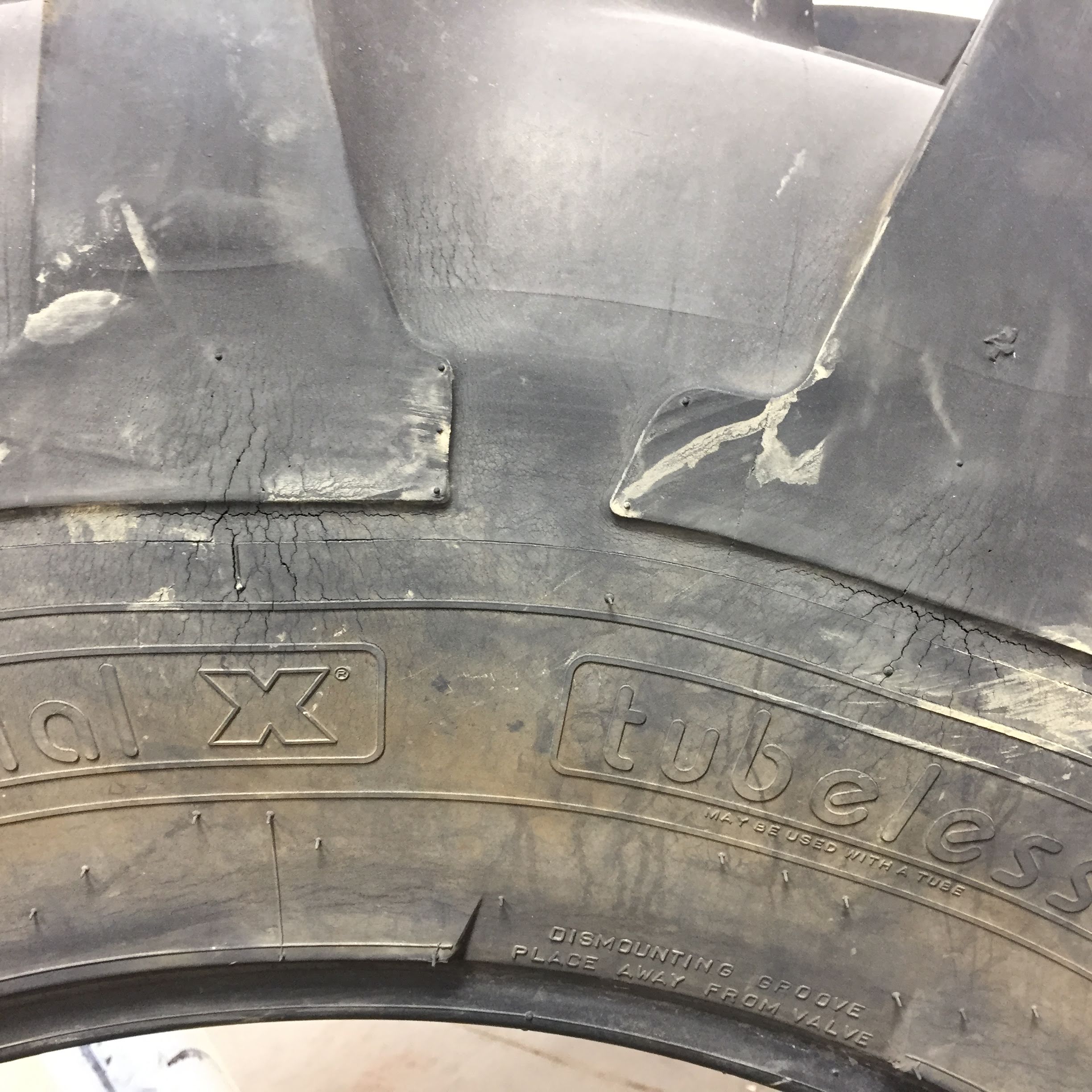18.4/R30 Michelin AgriBib R-1W Tire 007682