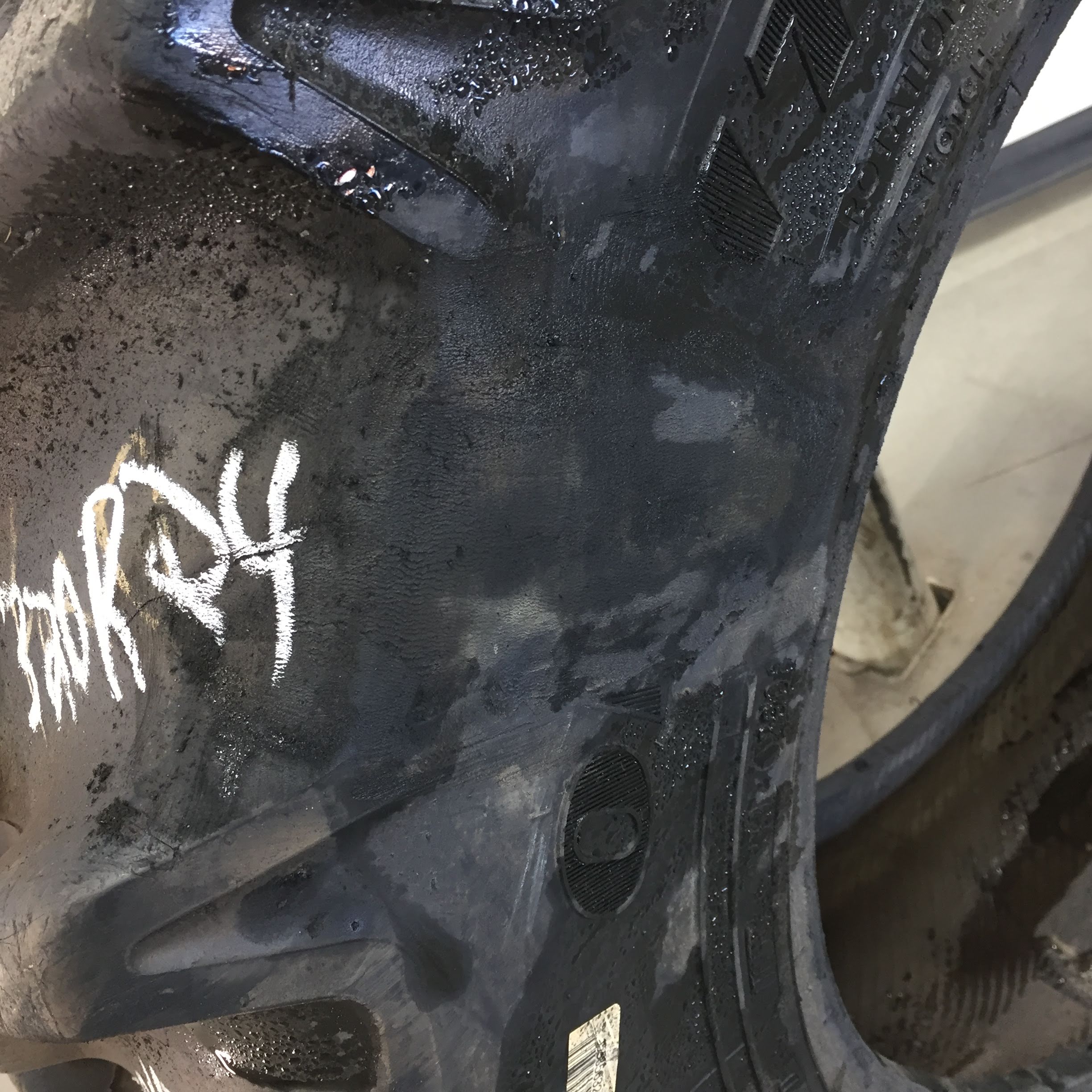 320/85R24 Goodyear Farm Optitrac R-1W Tire S002421