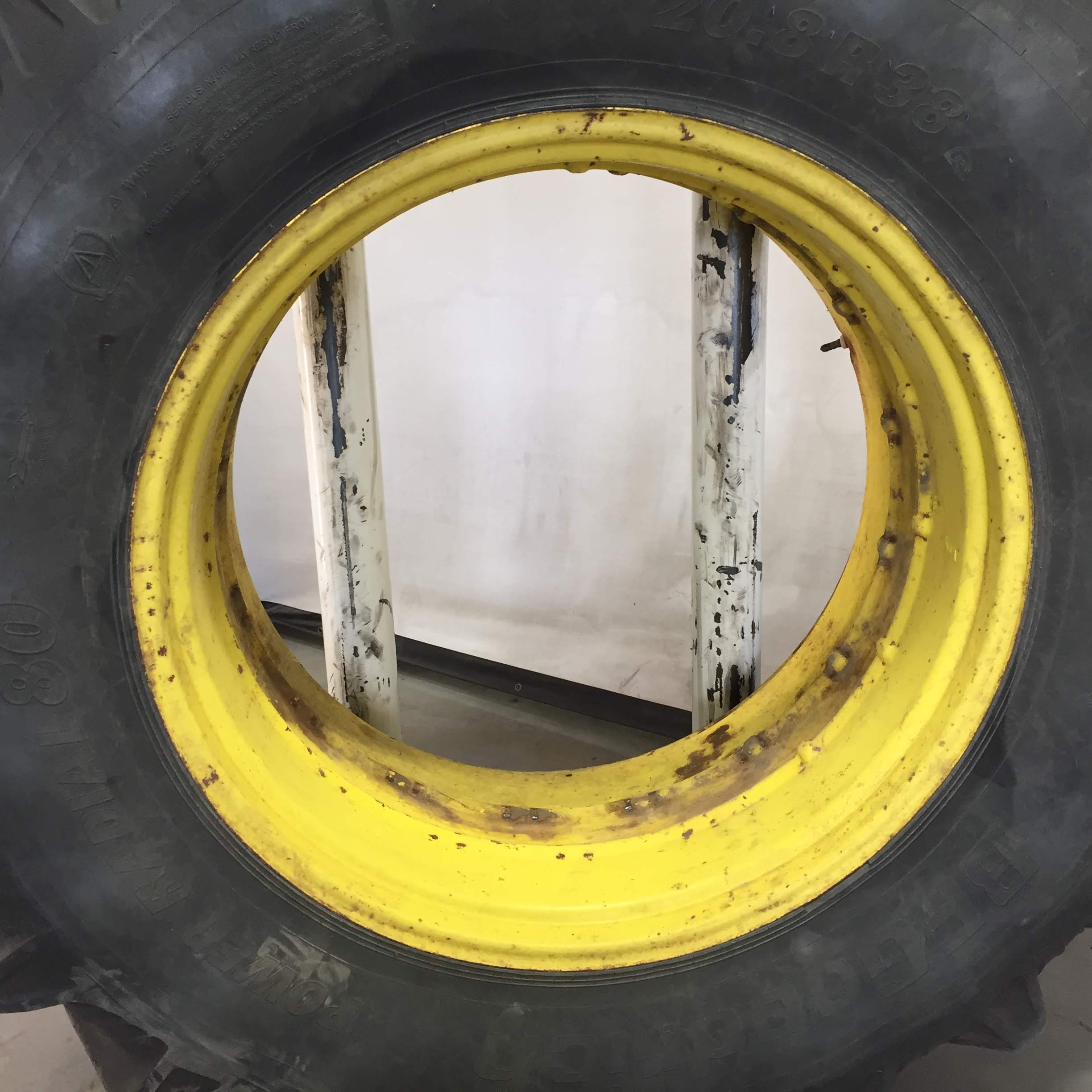 38''D x 18''W Double Bevel 38" Cast Wheel WT007139