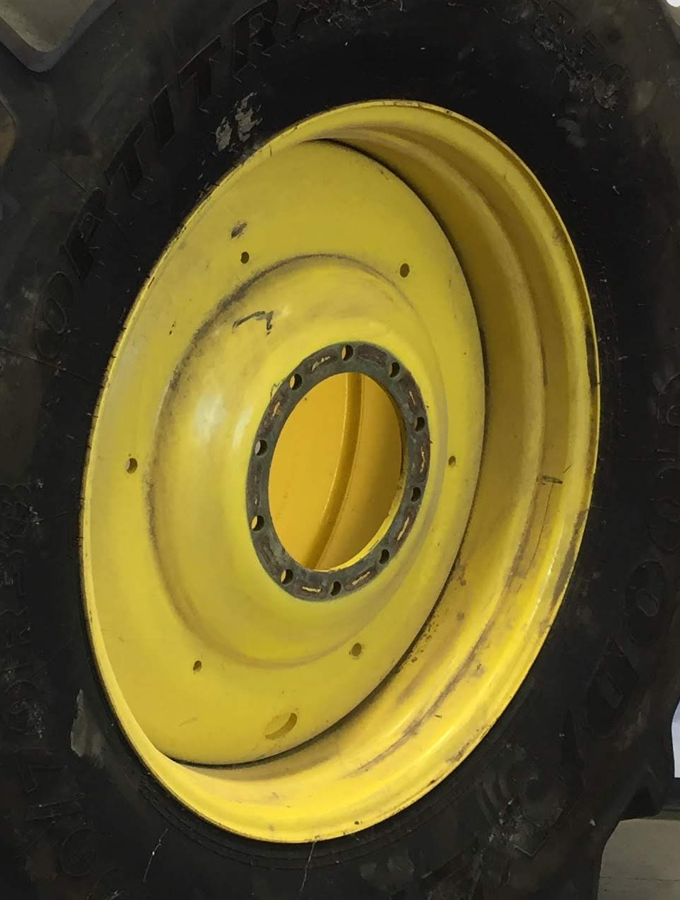 38''D x 25''W Formed Plate W/Weight Holes Wheel WT007153