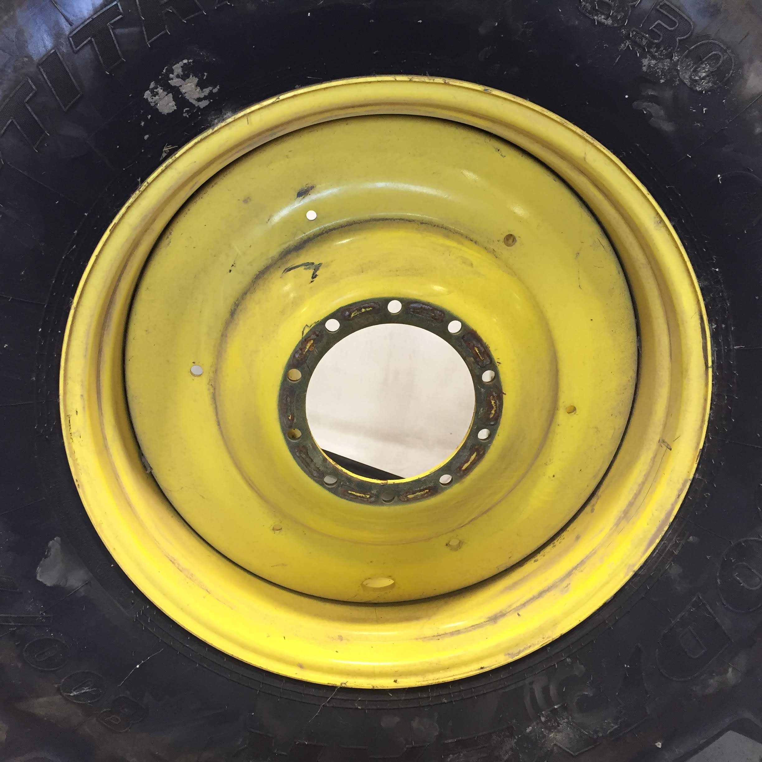 38''D x 25''W Formed Plate W/Weight Holes Wheel WT007153