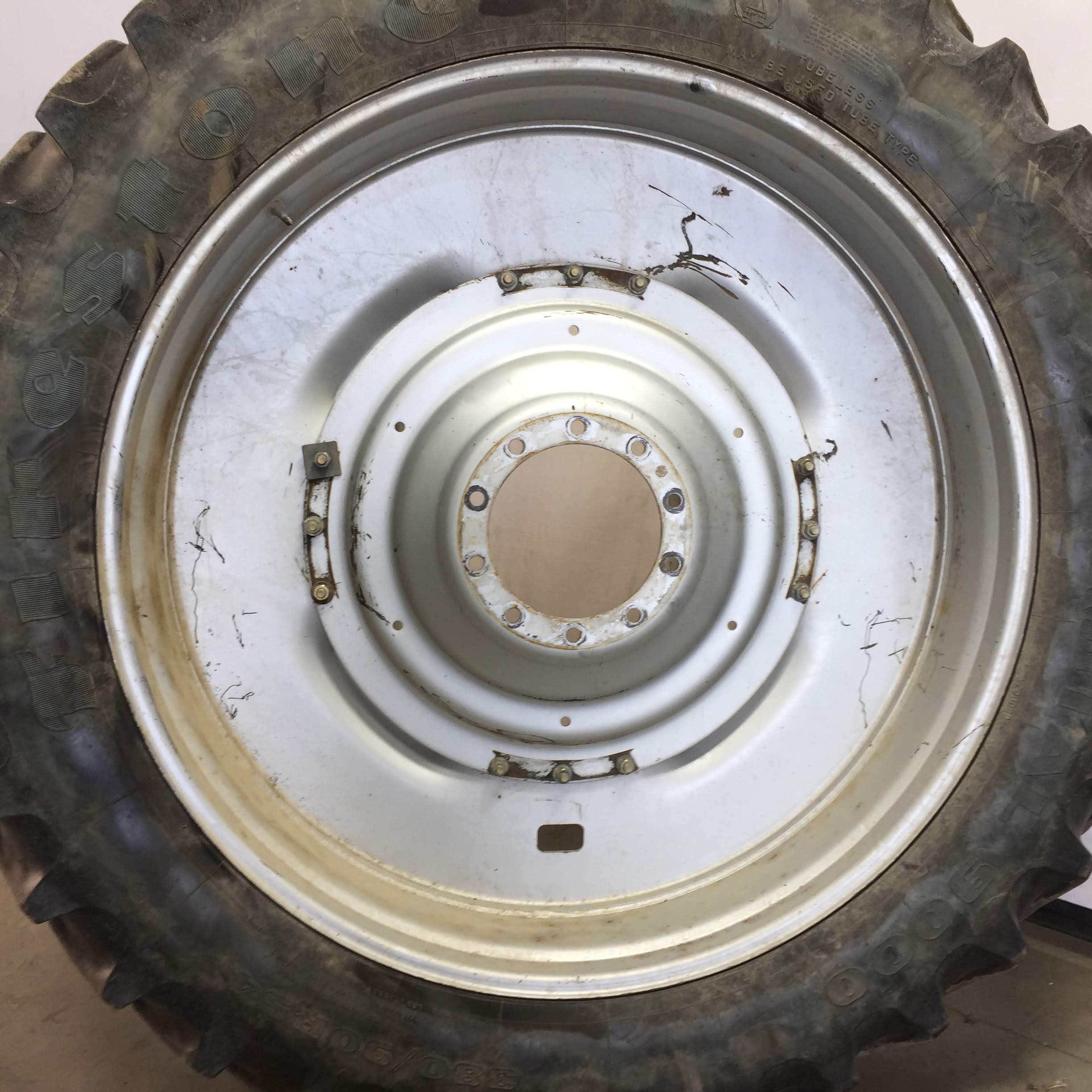 54''D x 12''W Waffle Wheel (Groups of 3 bolts) Wheel WT007155RIM