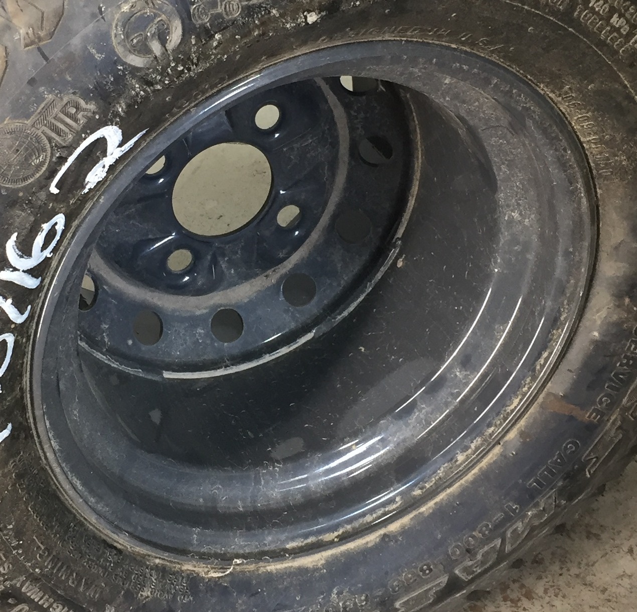 12''D x 9.5''W Implement Wheel WT007162