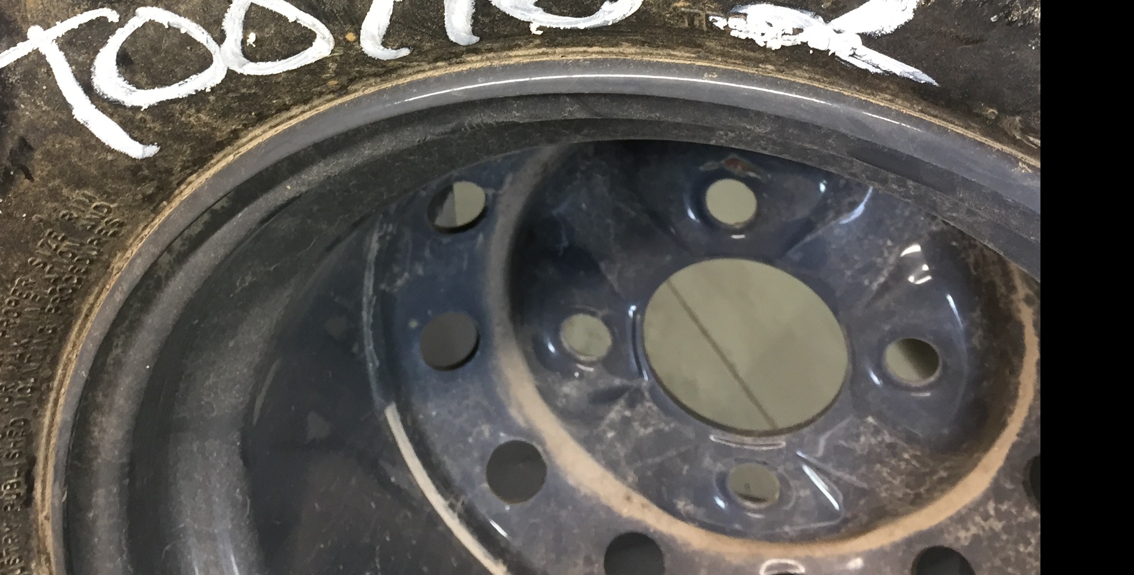 12''D x 9.5''W Implement Wheel WT007162