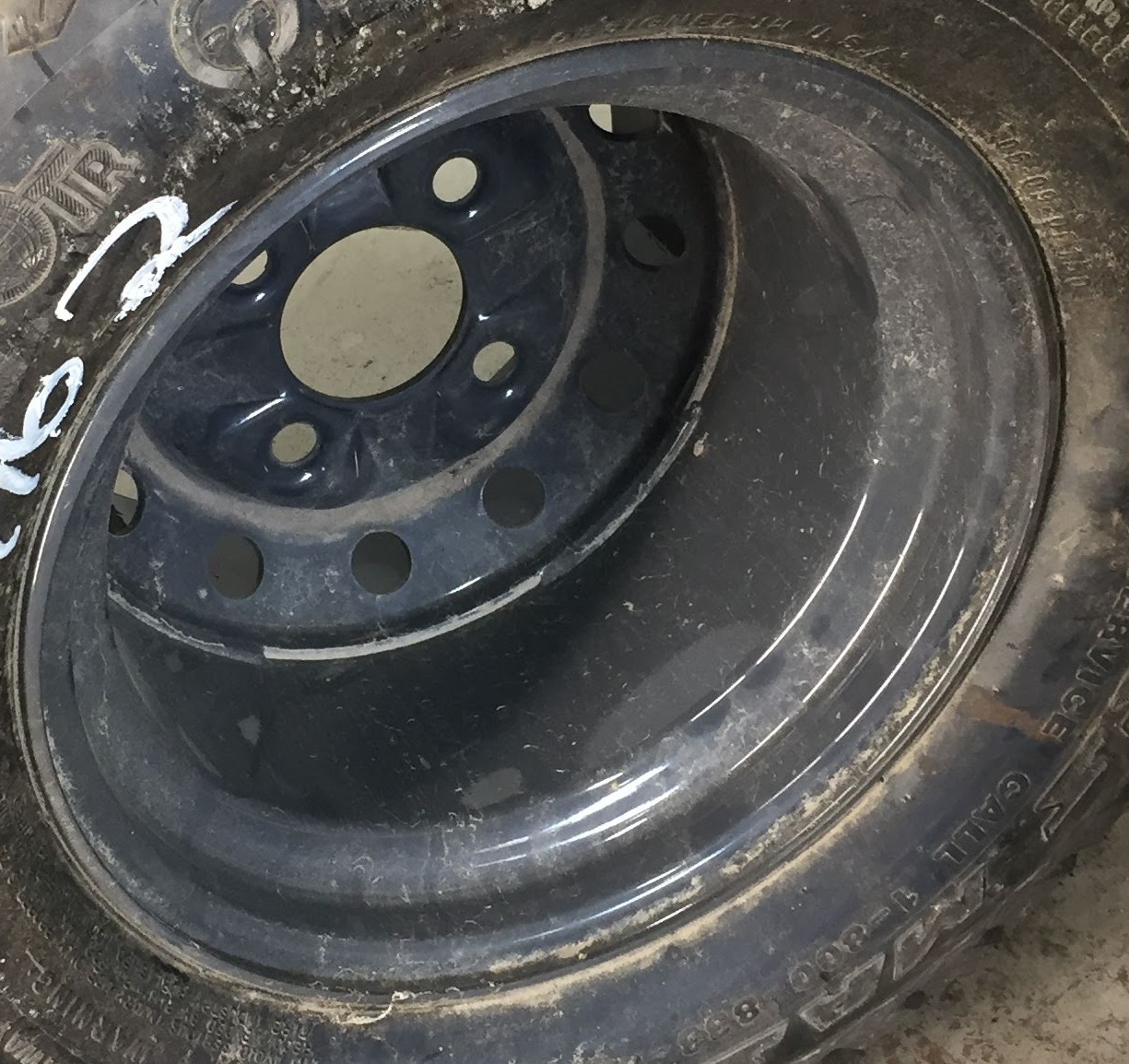 12''D x 9.5''W Implement Wheel WT007162