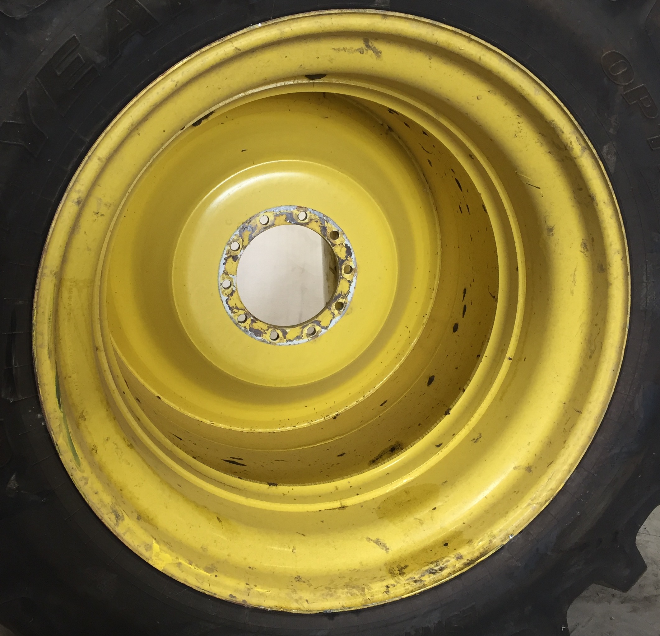 46''D x 32''W Formed Plate Wheel WT007163