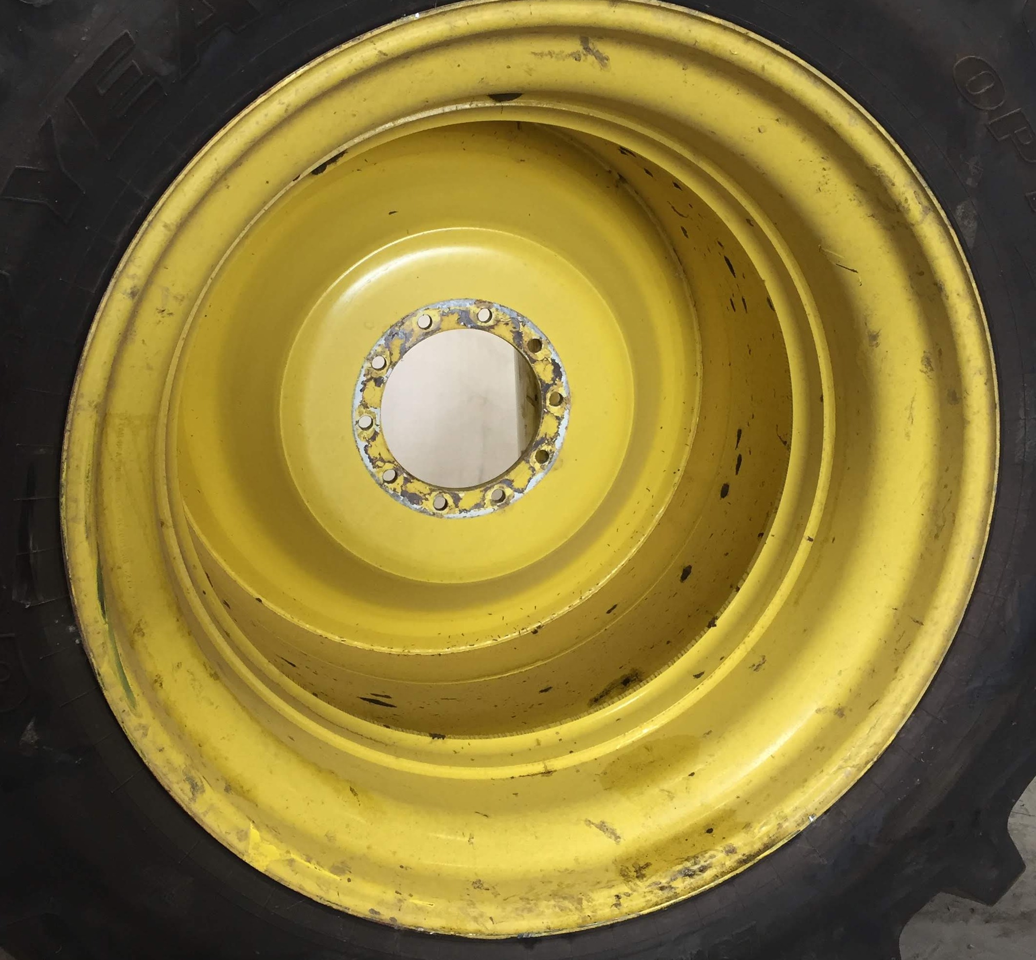 46''D x 32''W Formed Plate Wheel WT007163