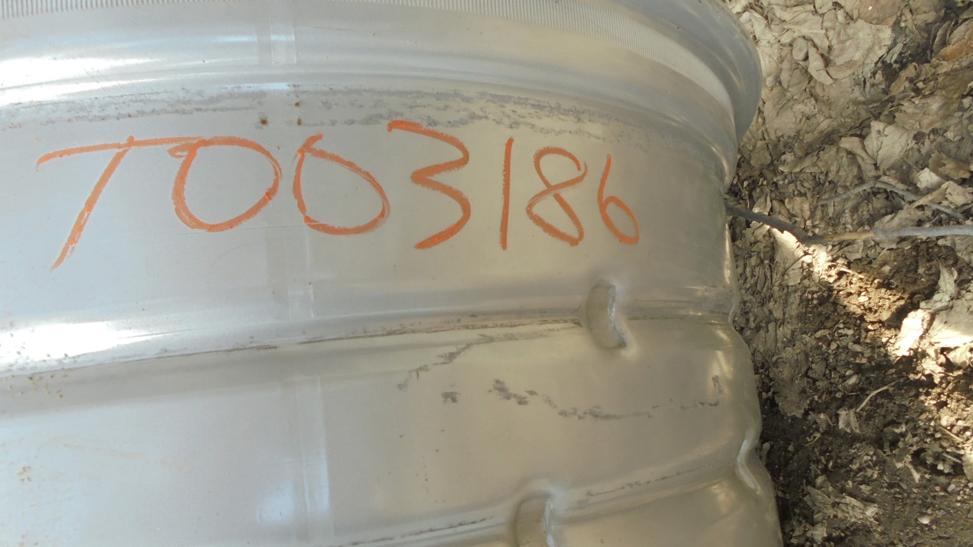 34''D x 18''W Double Bevel Ag Wheel T003186