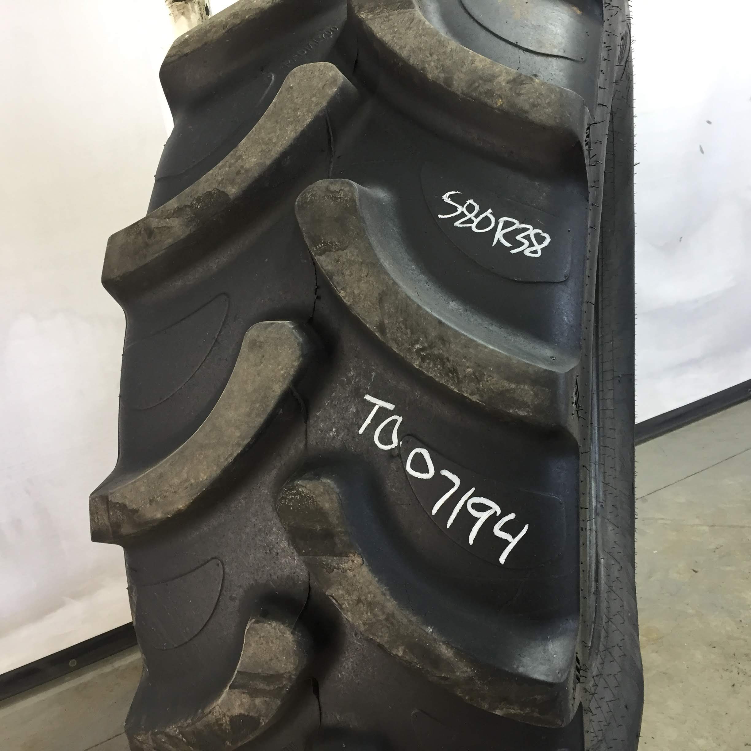 580/70R38 Alliance 845 Farm Pro 70 R-1W Tire T007194