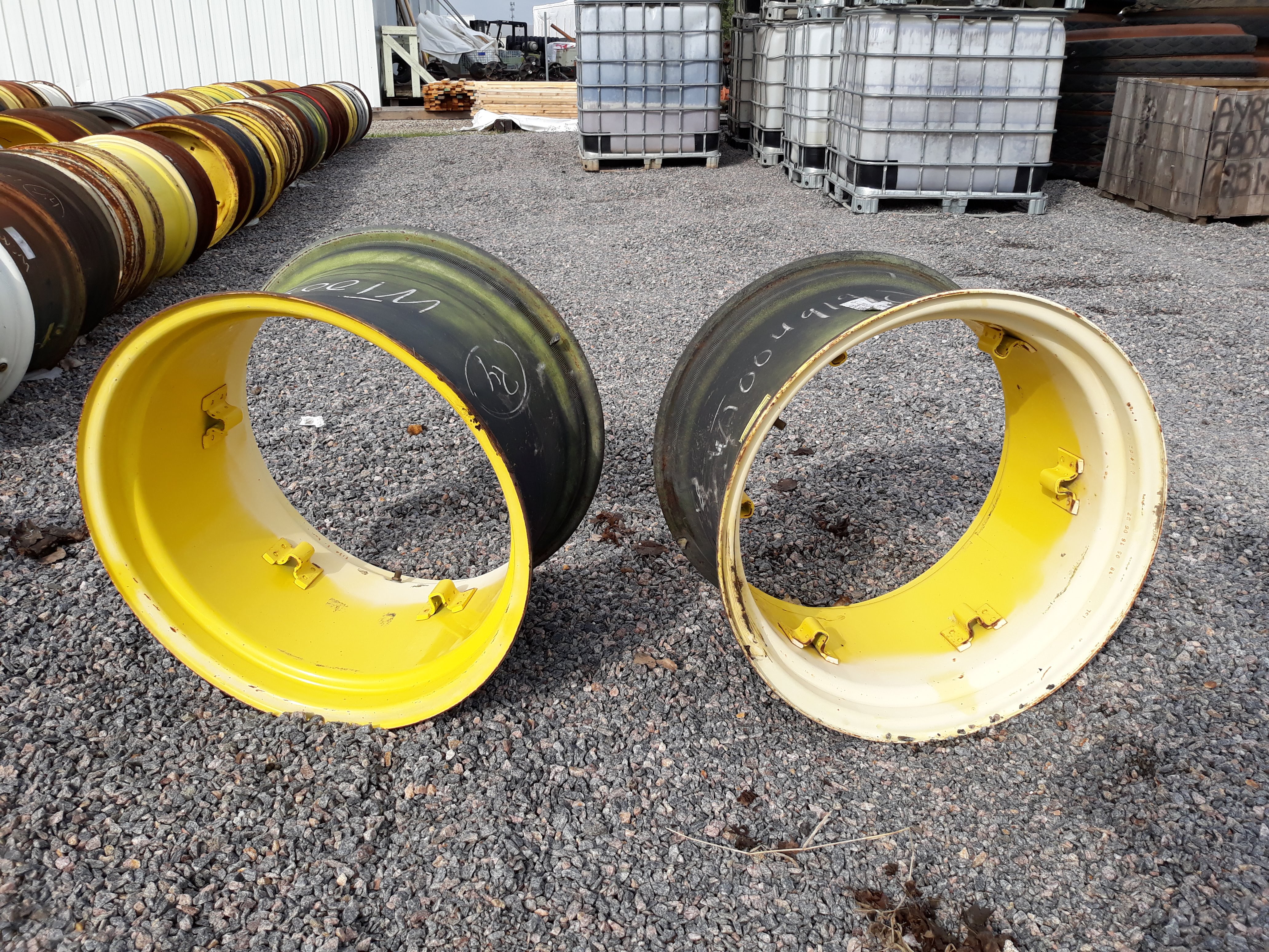 24''D x 15''W Rim with Clamp/Loop Style Wheel WT004919RIM