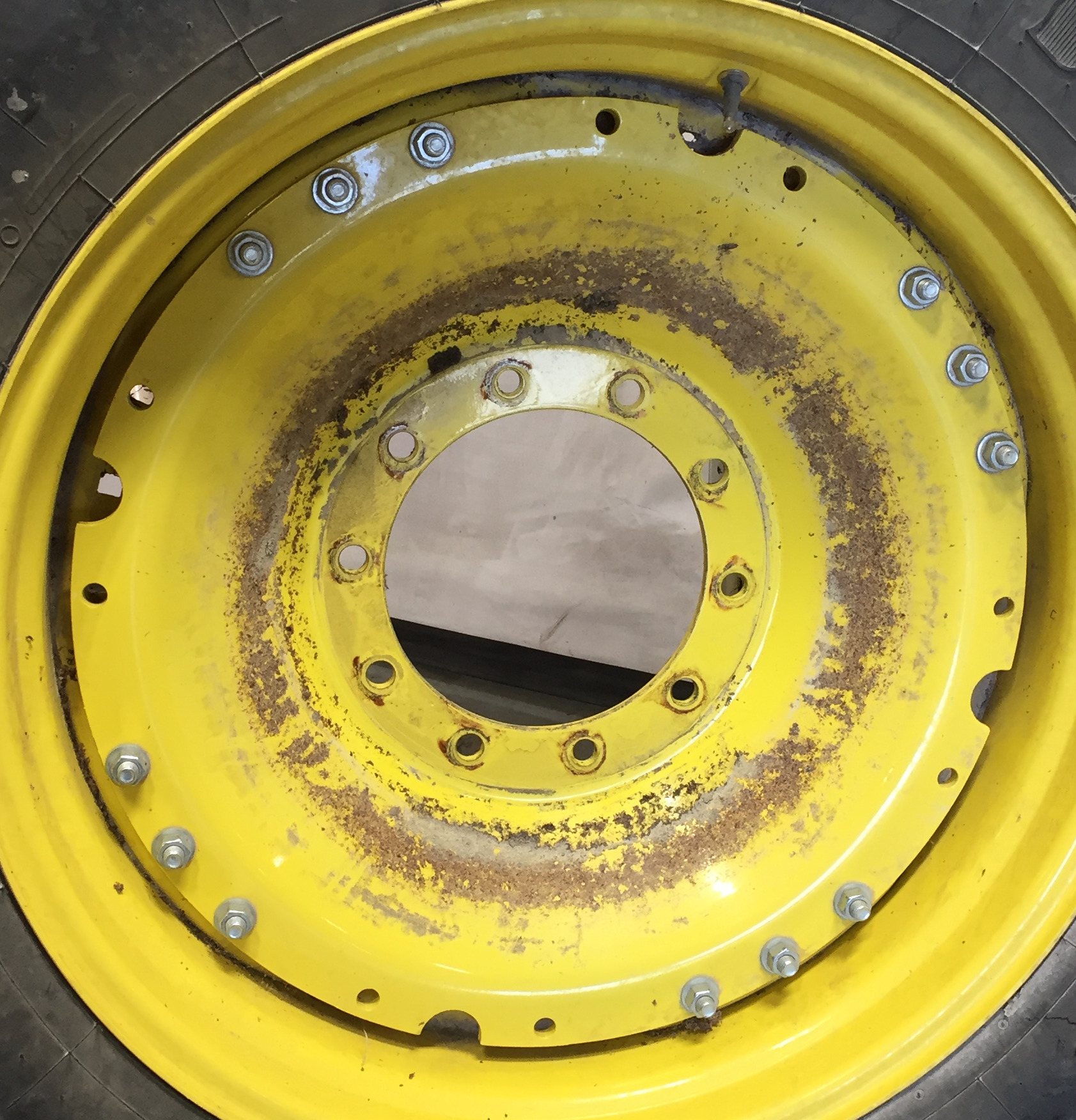 34'' Waffle Wheel (Groups of 3 bolts) Rim Center WT007280CTR