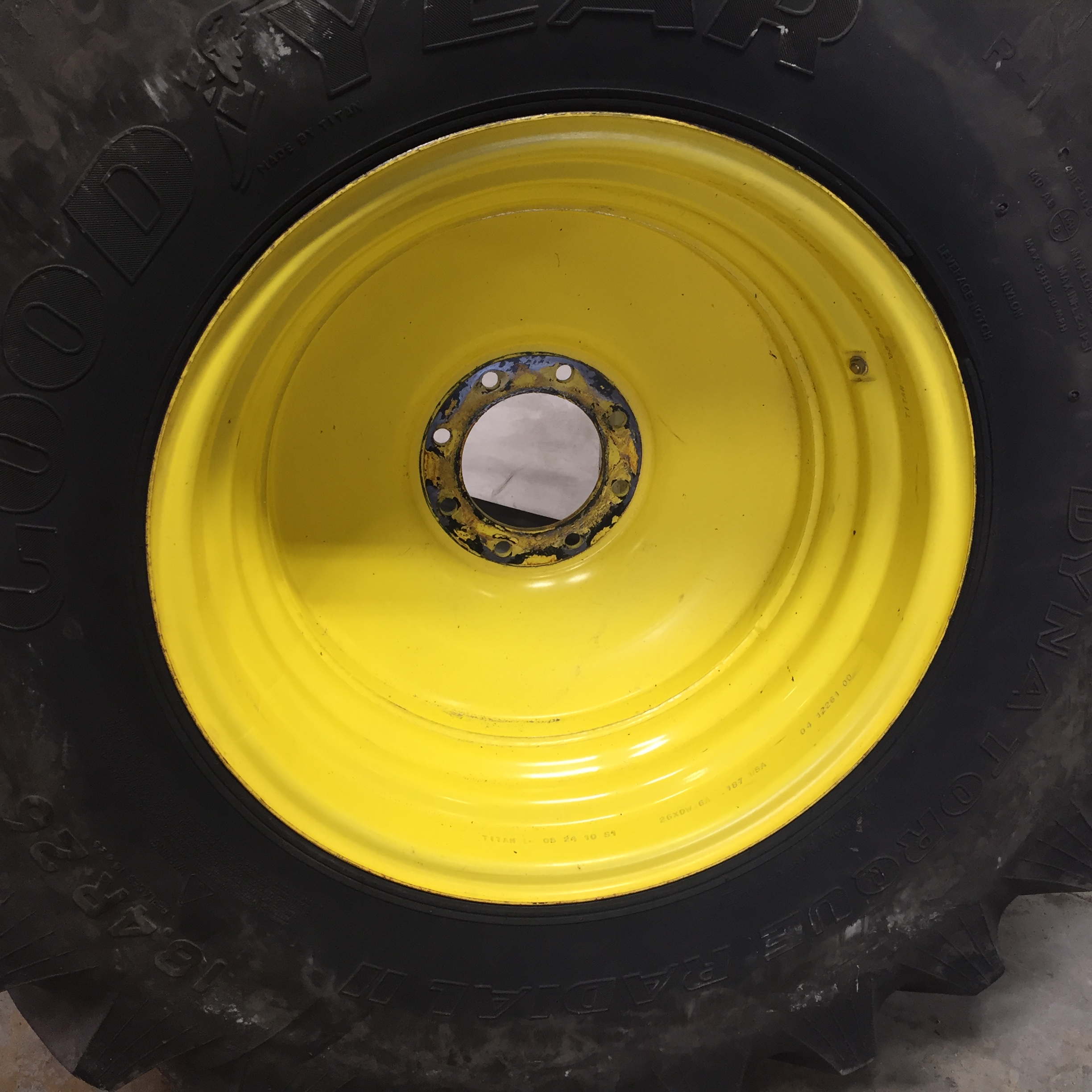 26''D x 16''W Formed Plate Wheel WT007302