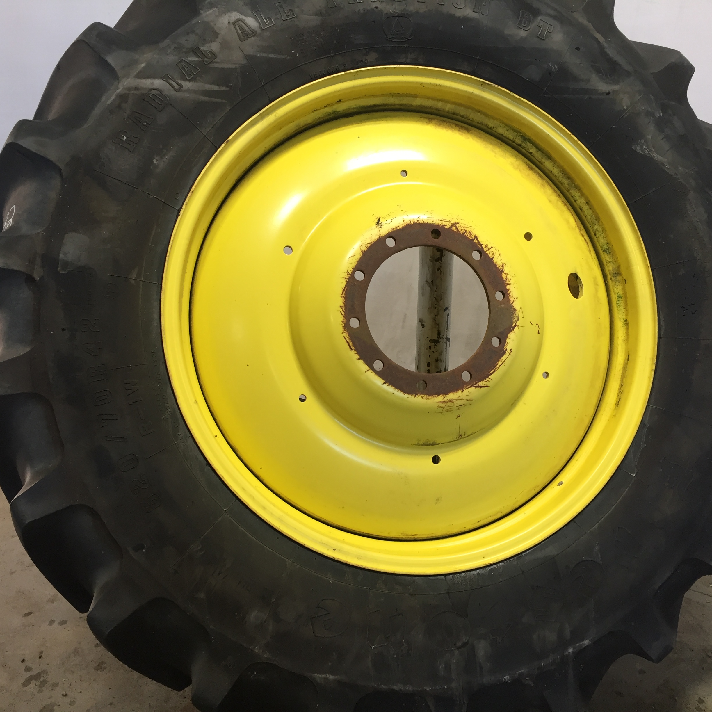 42''D x 20''W Formed Plate Wheel WT007332