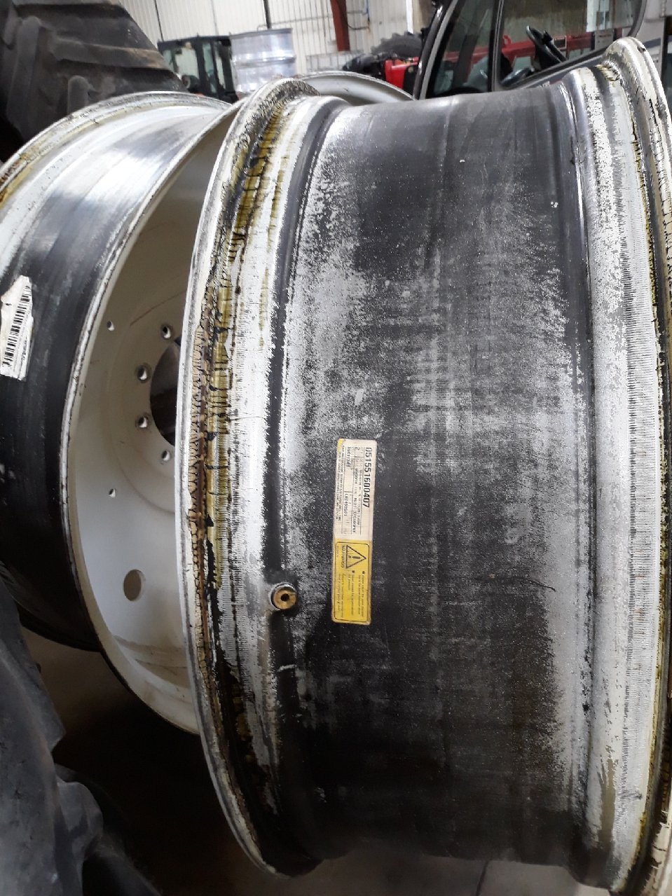 46''D x 16''W Formed Plate W/Weight Holes Wheel T007384