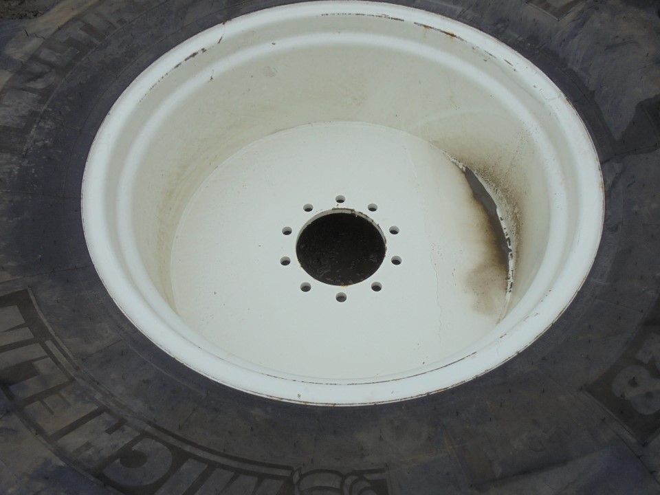 28''D x 16''W Flat Plate Wheel WT003369