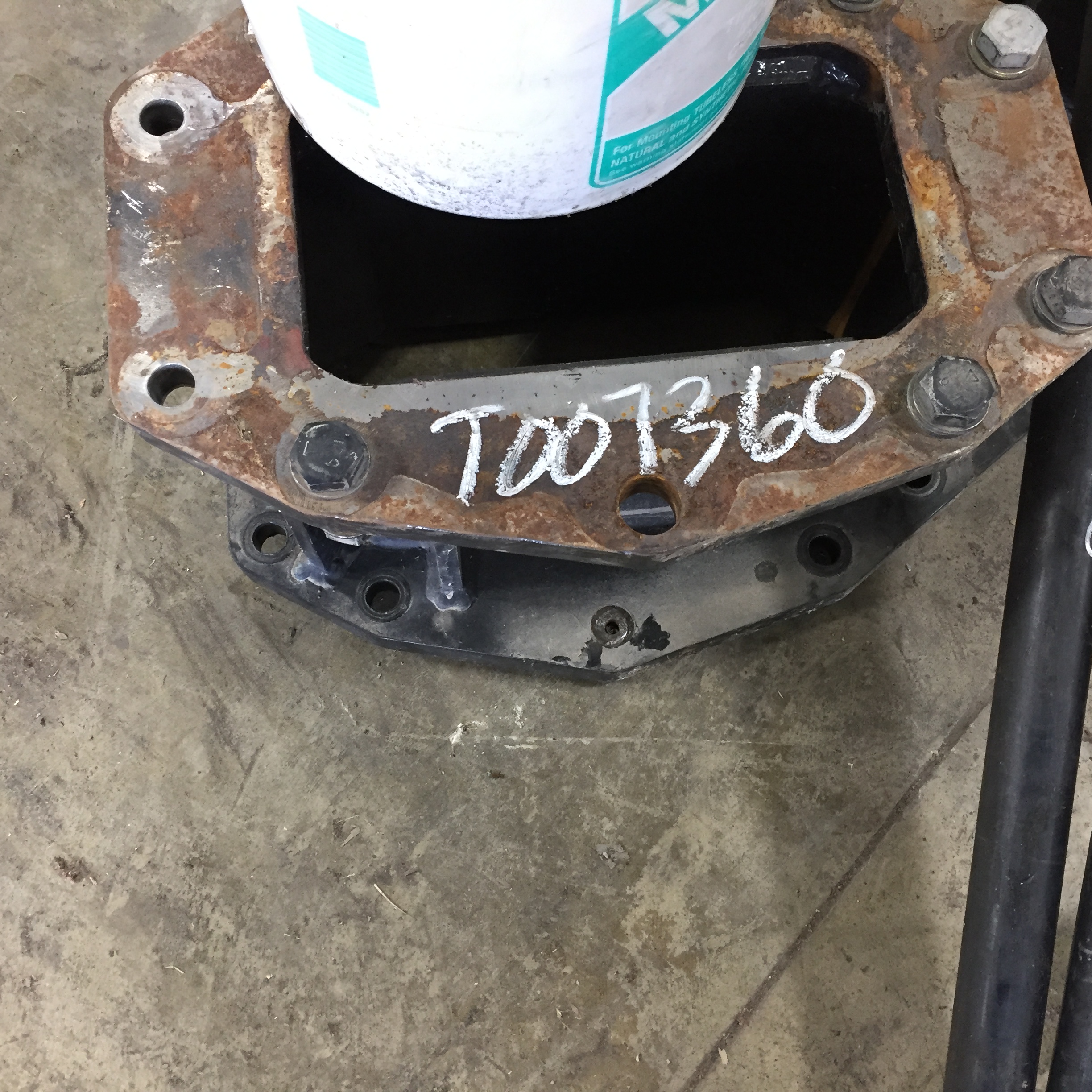 Combine Frame Extension, w/Shafts, Hdw & Truss Rod Combine Frame Extension T007360