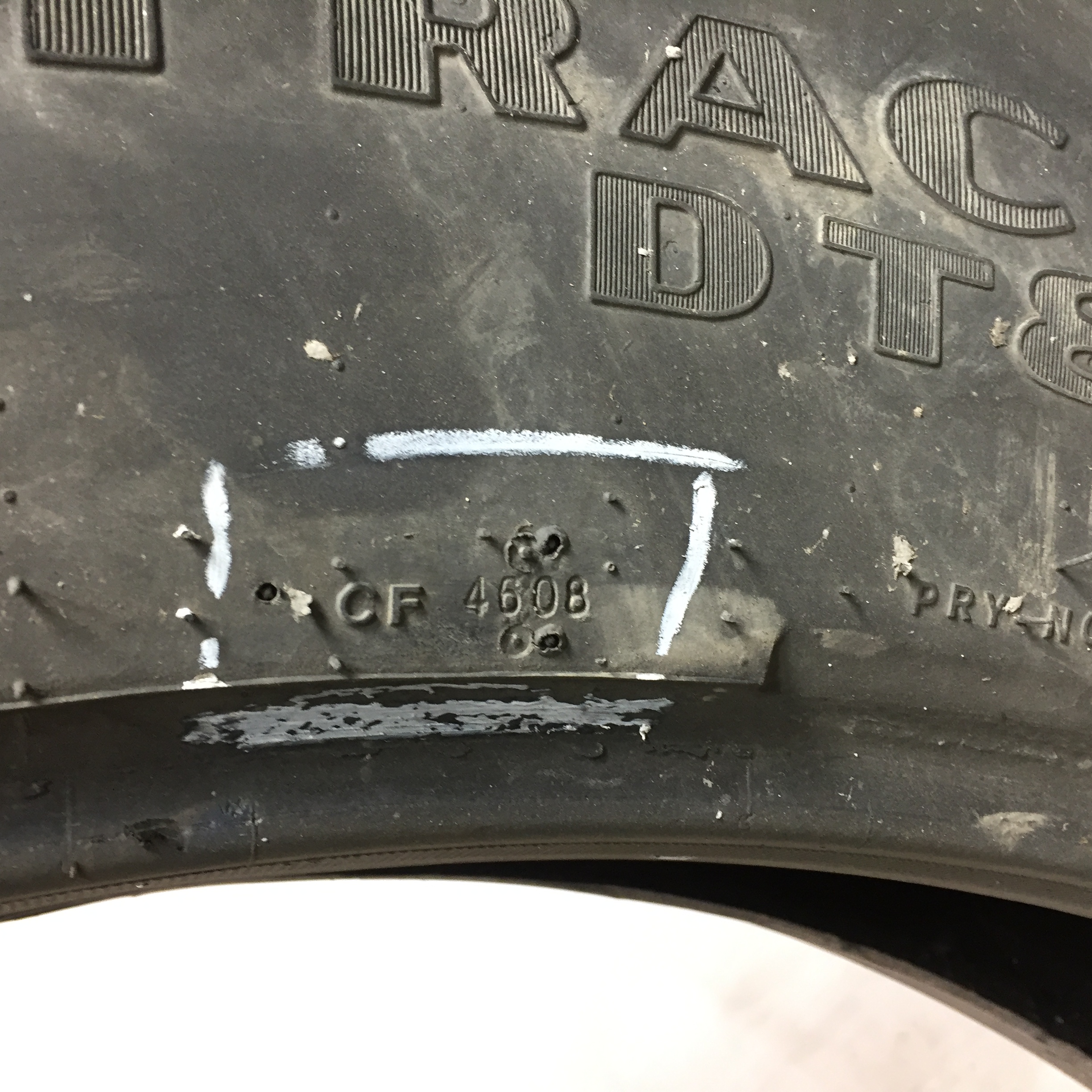 380/90R54 Goodyear Farm DT800 Super Traction R-1W Tire 007778