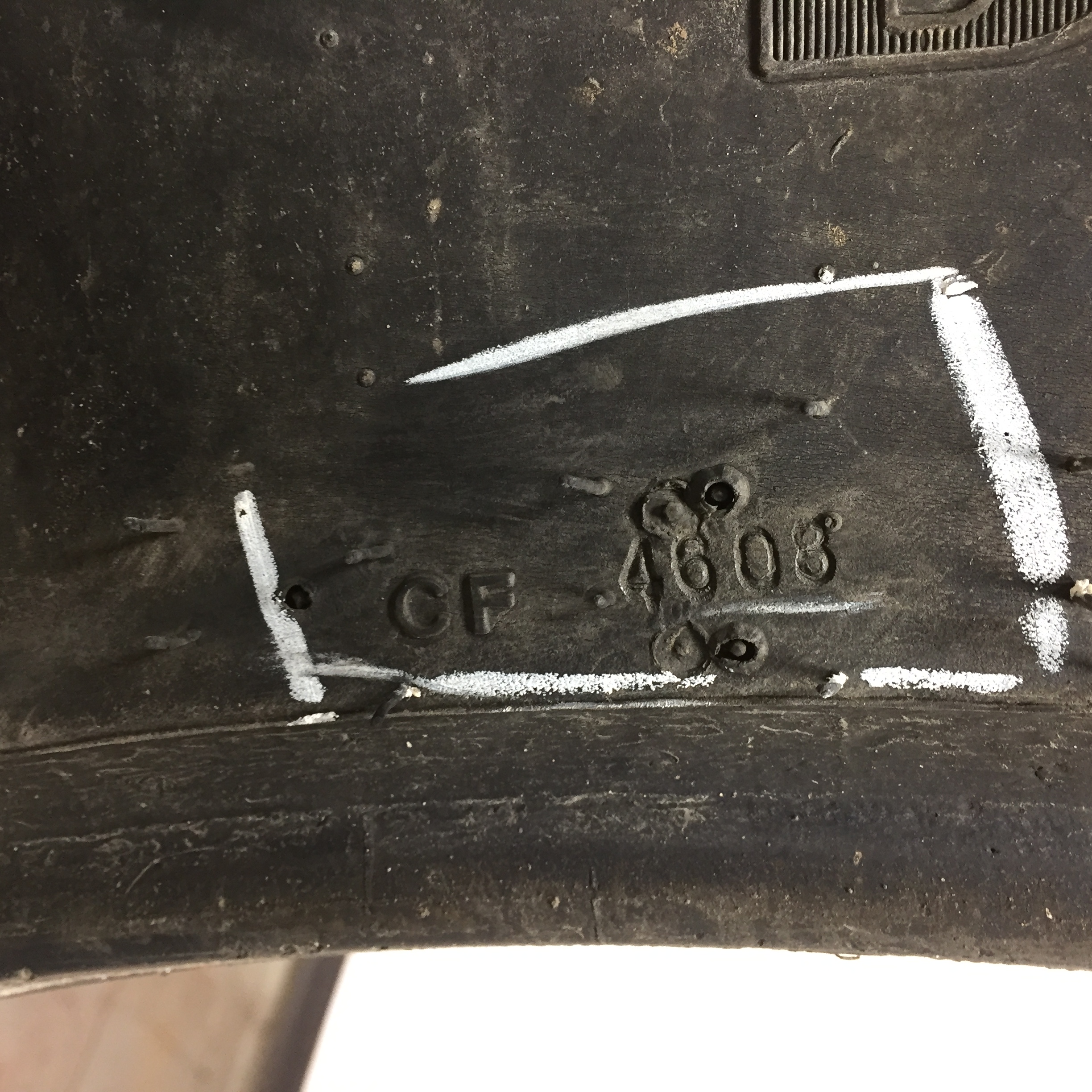 380/90R54 Goodyear Farm DT800 Super Traction R-1W Tire 007790