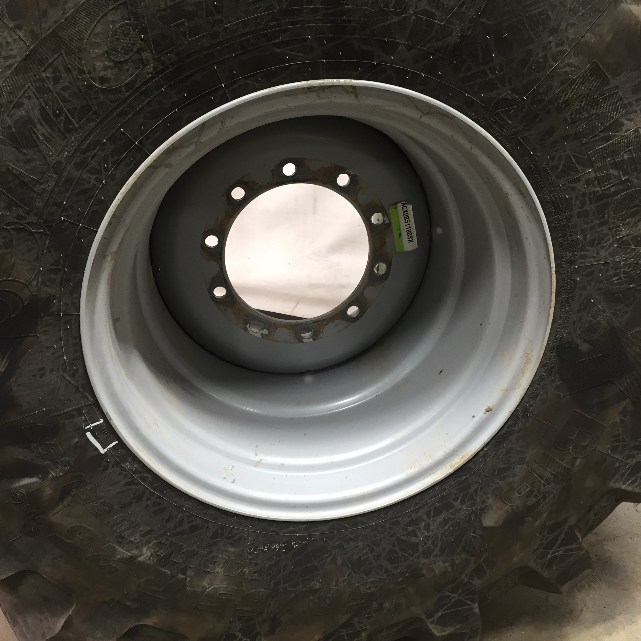 26''D x 25''W Formed Plate Wheel WT007574