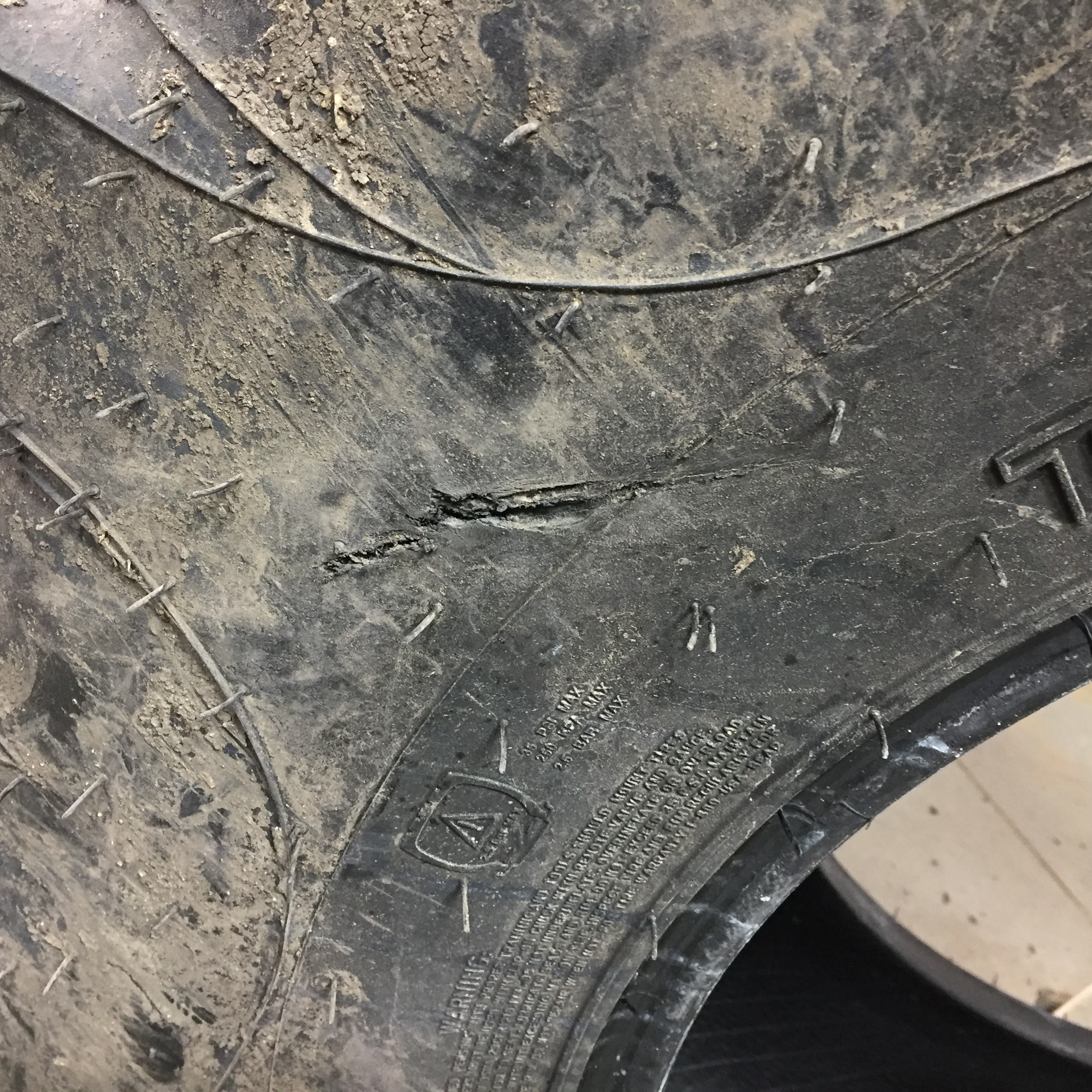 420/85D24 Titan Farm Industrial Tractor Lug R-4 Tire T007601