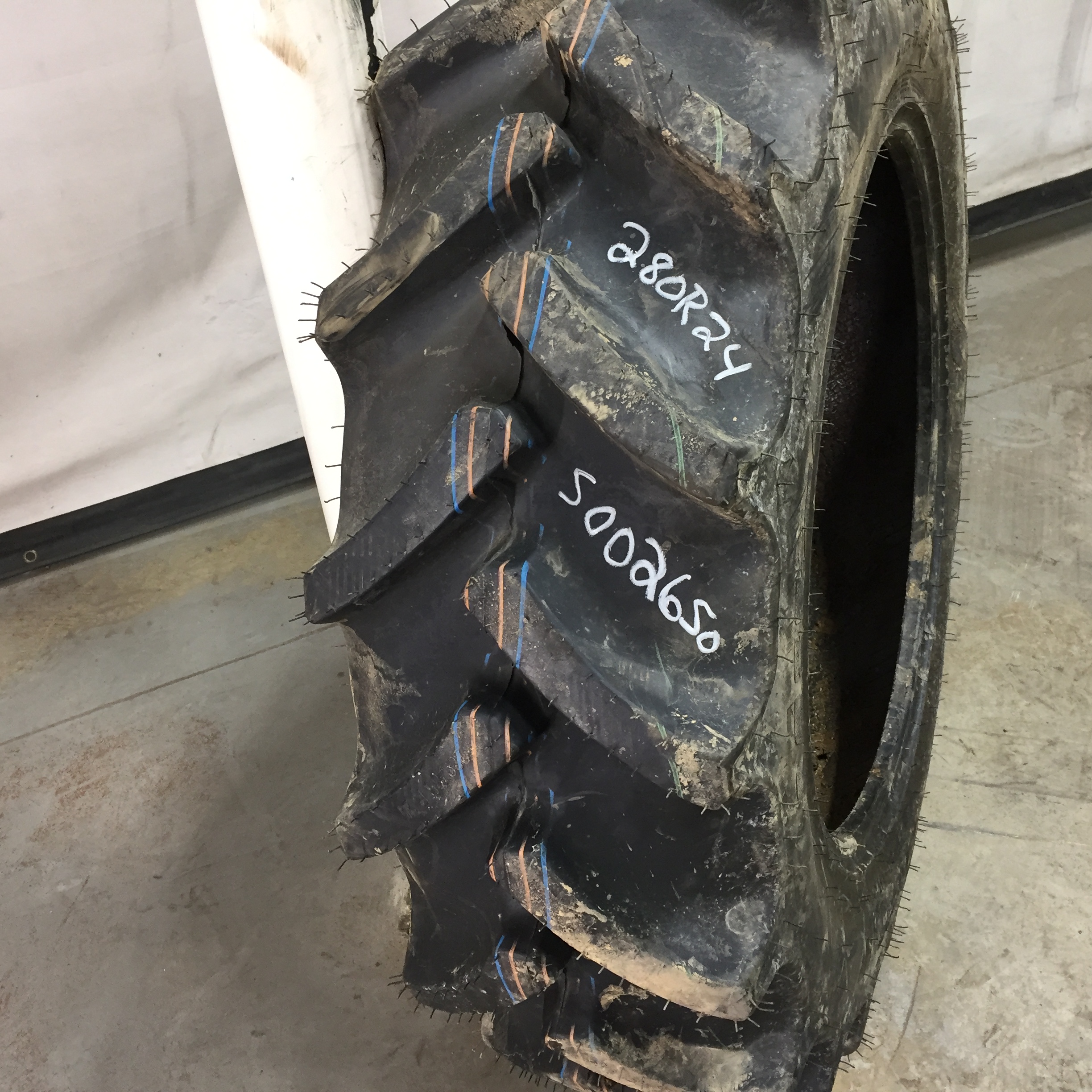 280/85R24 Mitas AC85 Radial R-1W Tire S002650