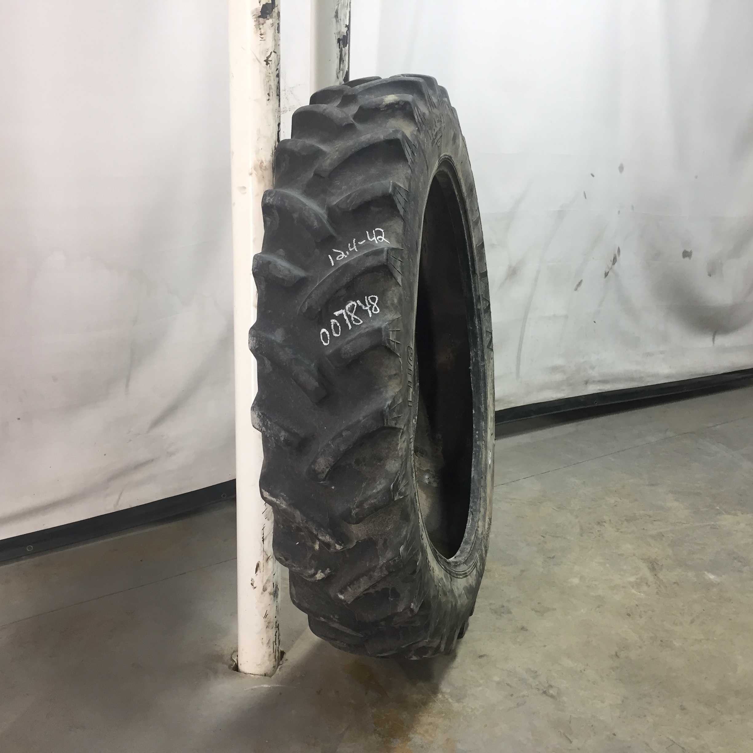 12.4/-42 Titan Farm Hi Traction Lug R-1 Tire 007848