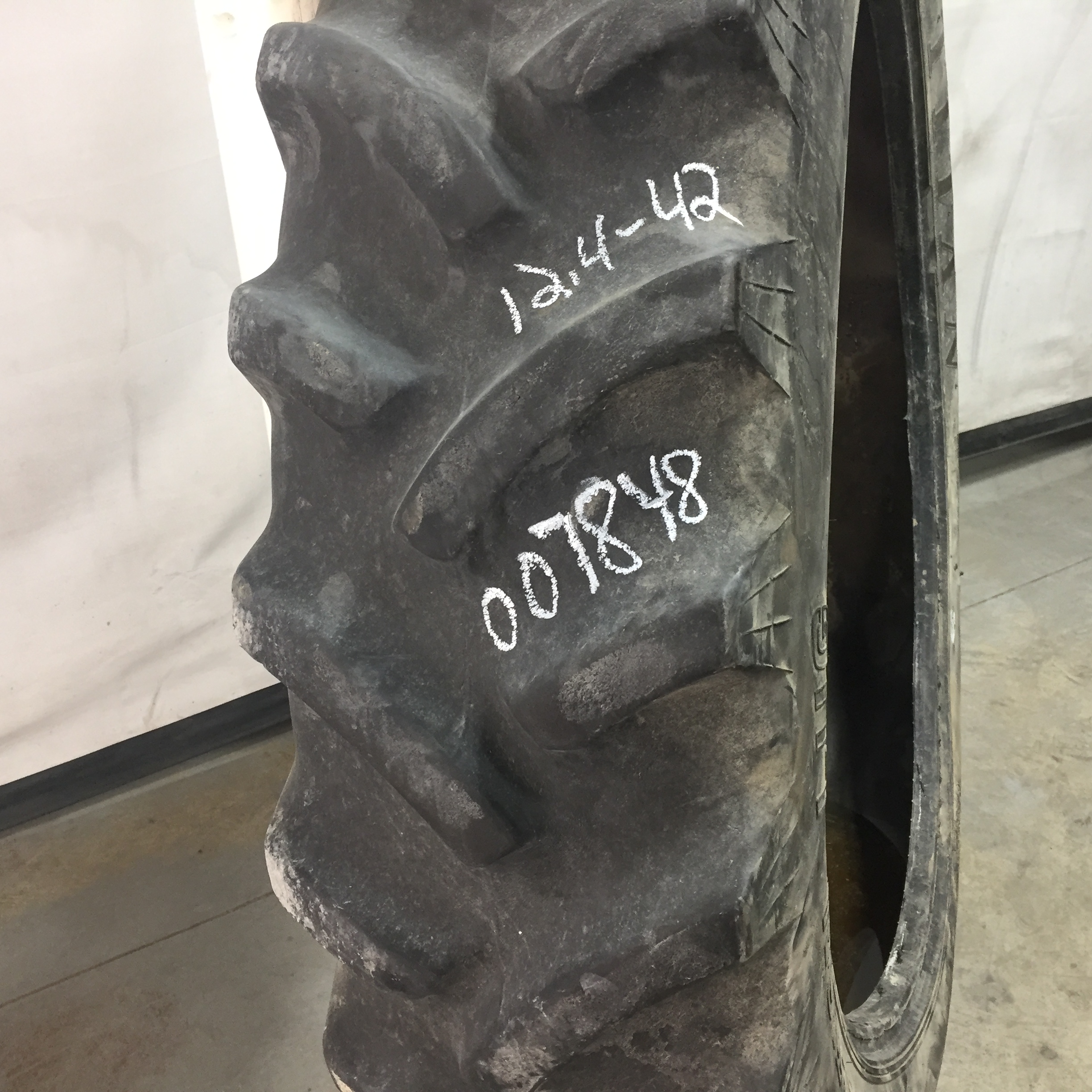 12.4/-42 Titan Farm Hi Traction Lug R-1 Tire 007848
