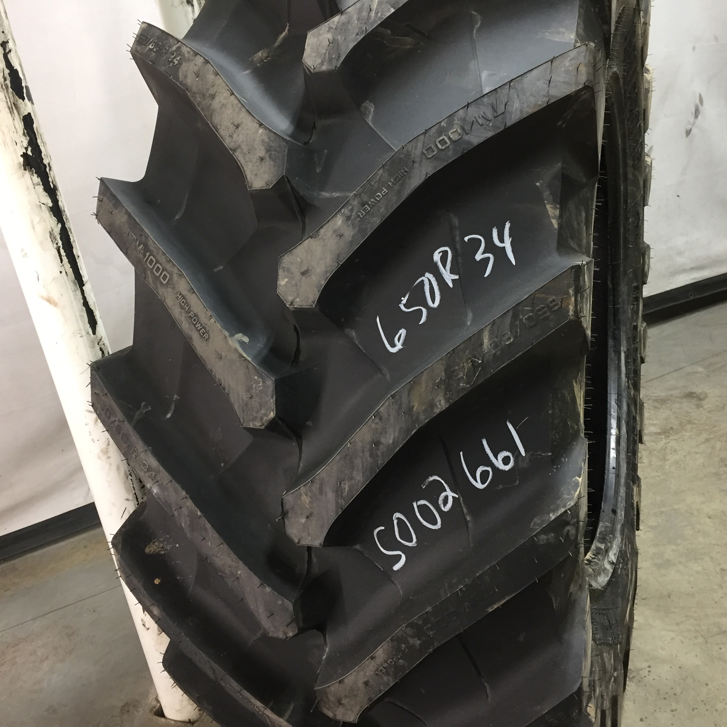 650/60R34 Trelleborg TM1000 High Power R-1W Tire S002661