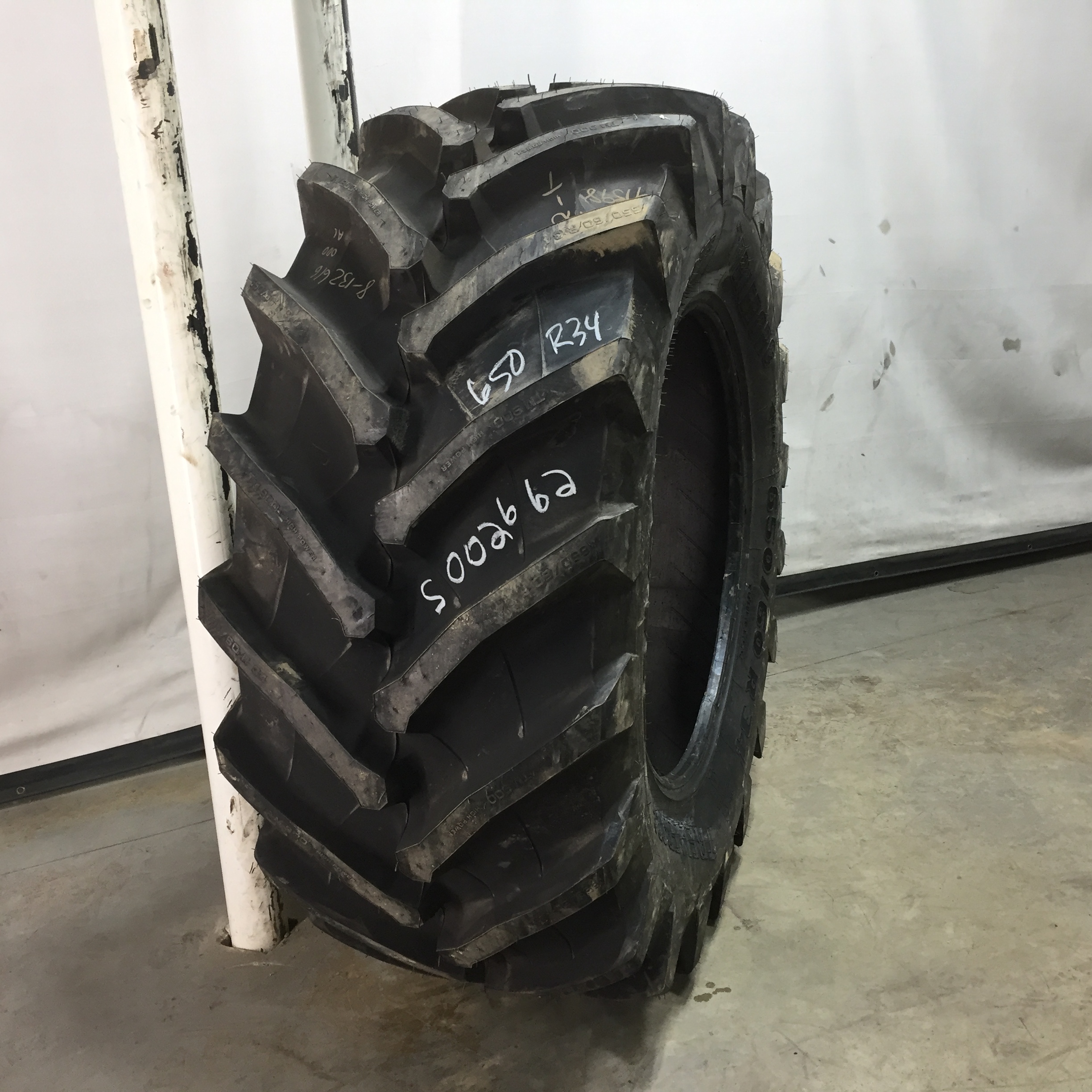 650/60R34 Trelleborg TM900 High Power R-1W Tire S002662