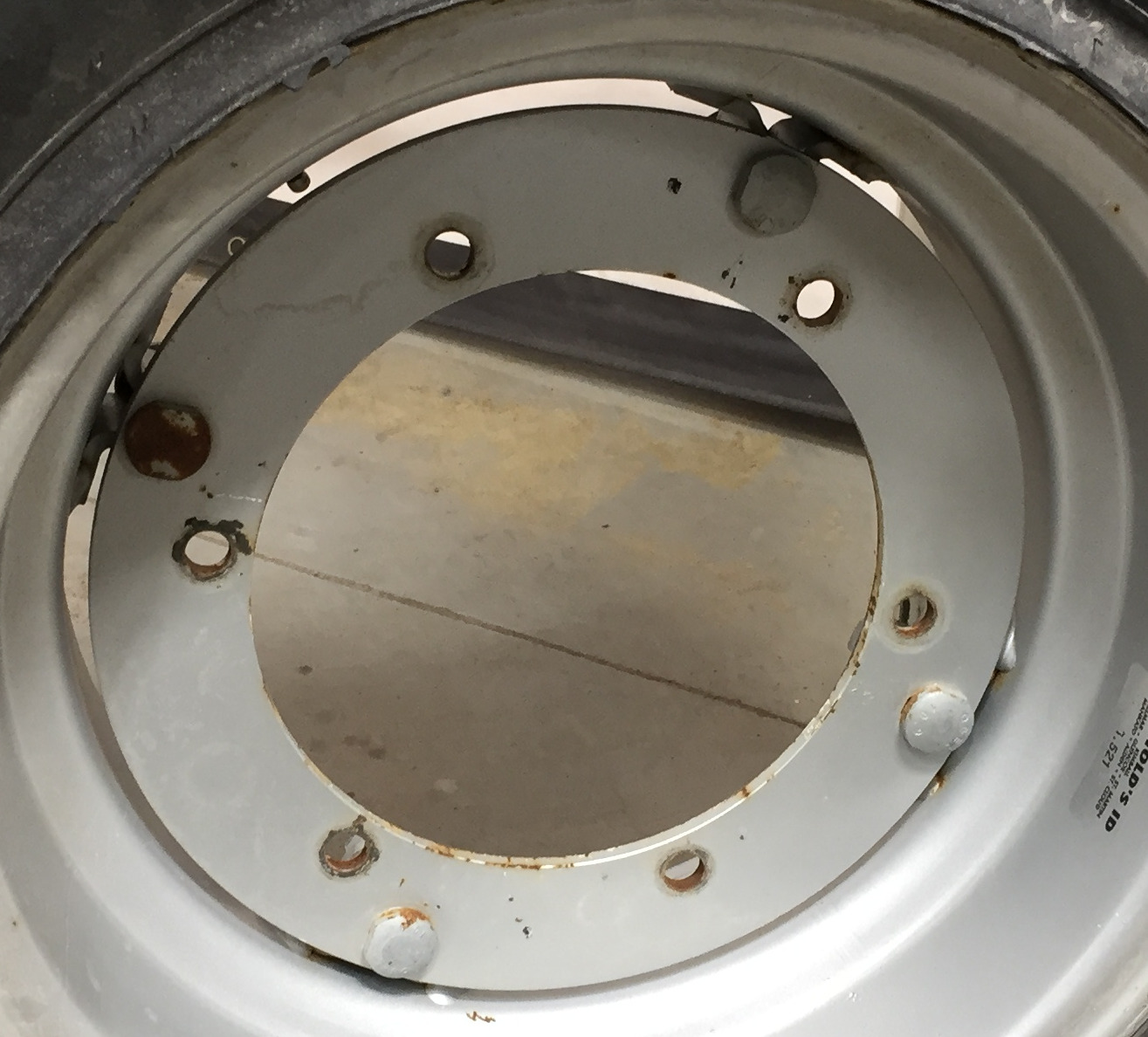 18'' Rim with Clamp/Loop Style Rim Center WT007636CTR