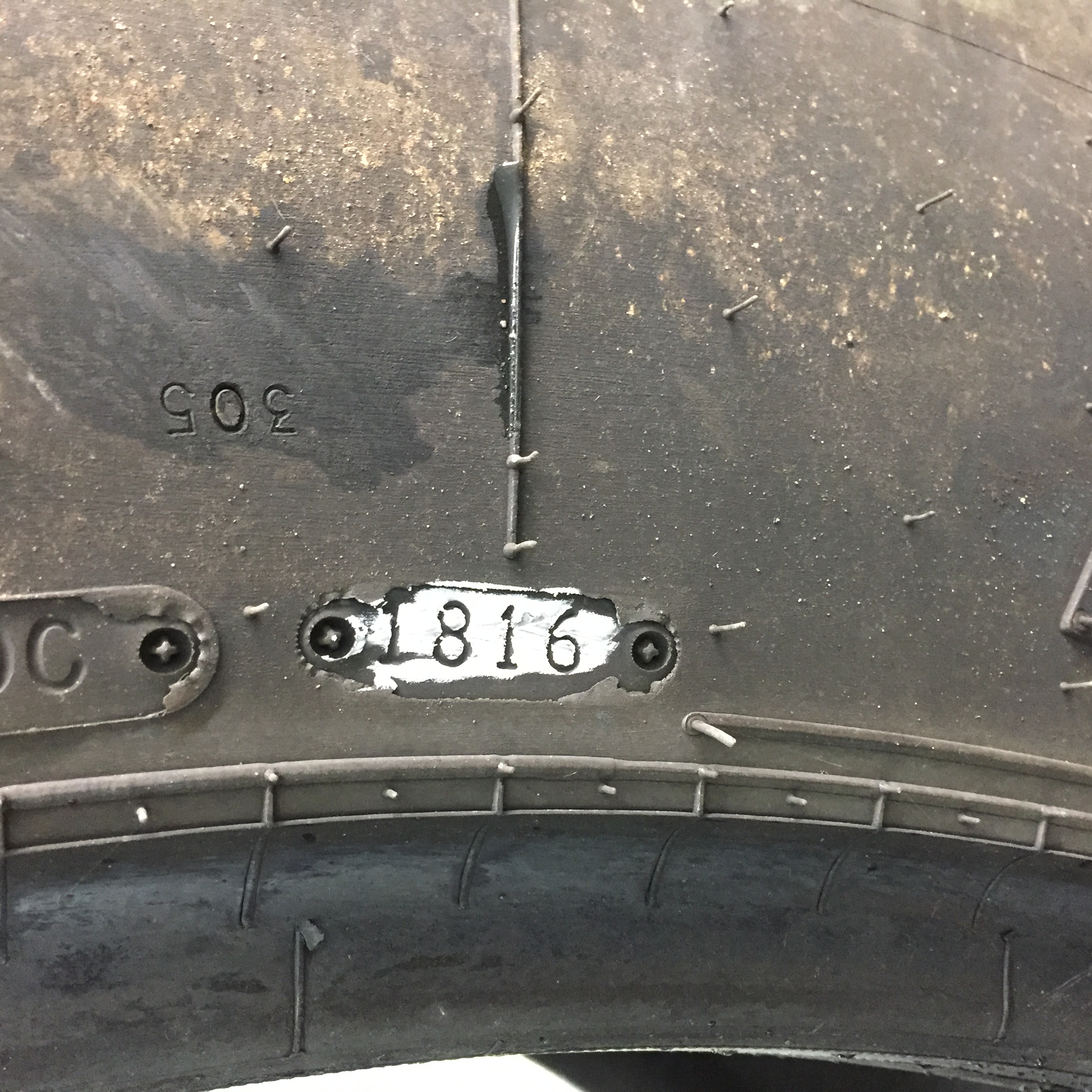 800/55R46 Goodyear Farm DT830 Optitrac R-1W Tire T007651
