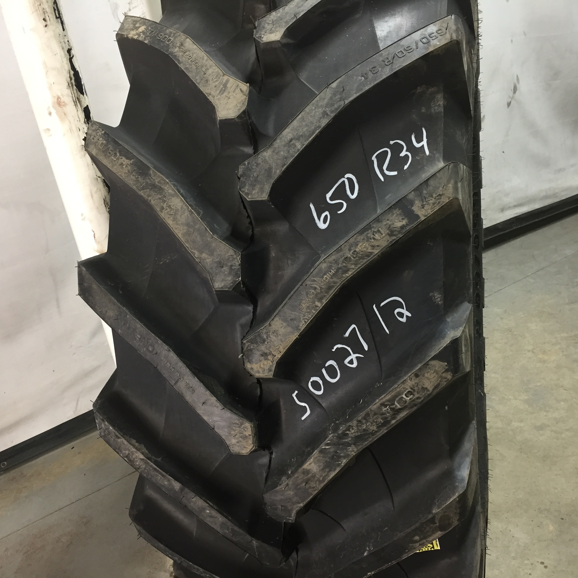 650/60R34 Trelleborg TM900 High Power R-1W Tire S002712