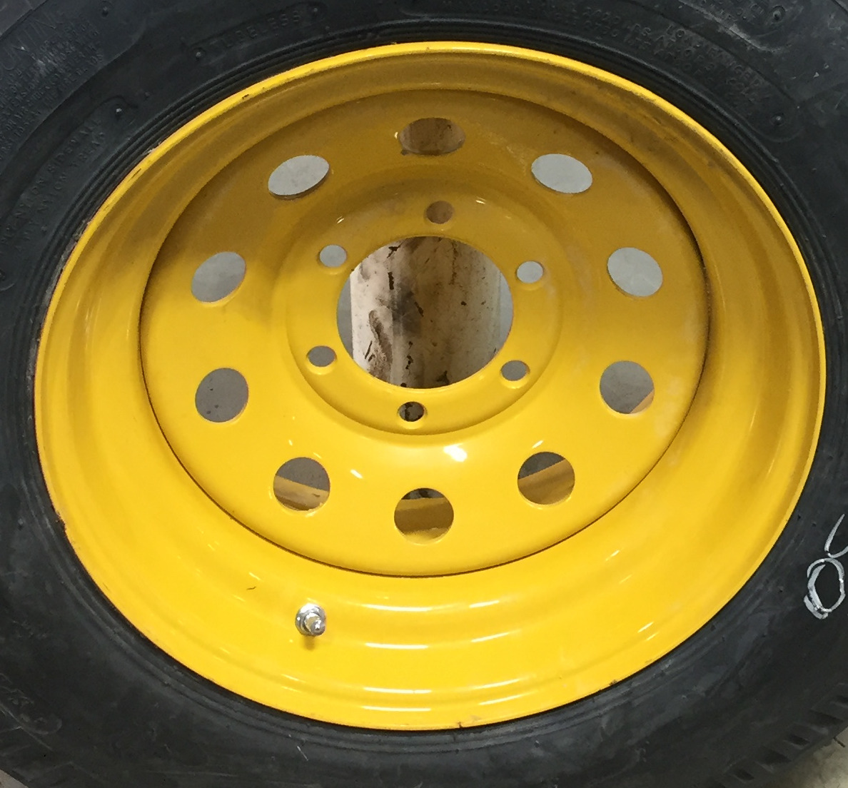 16.5''D x 8.25''W Formed Modular Trailer Wheel WS002730