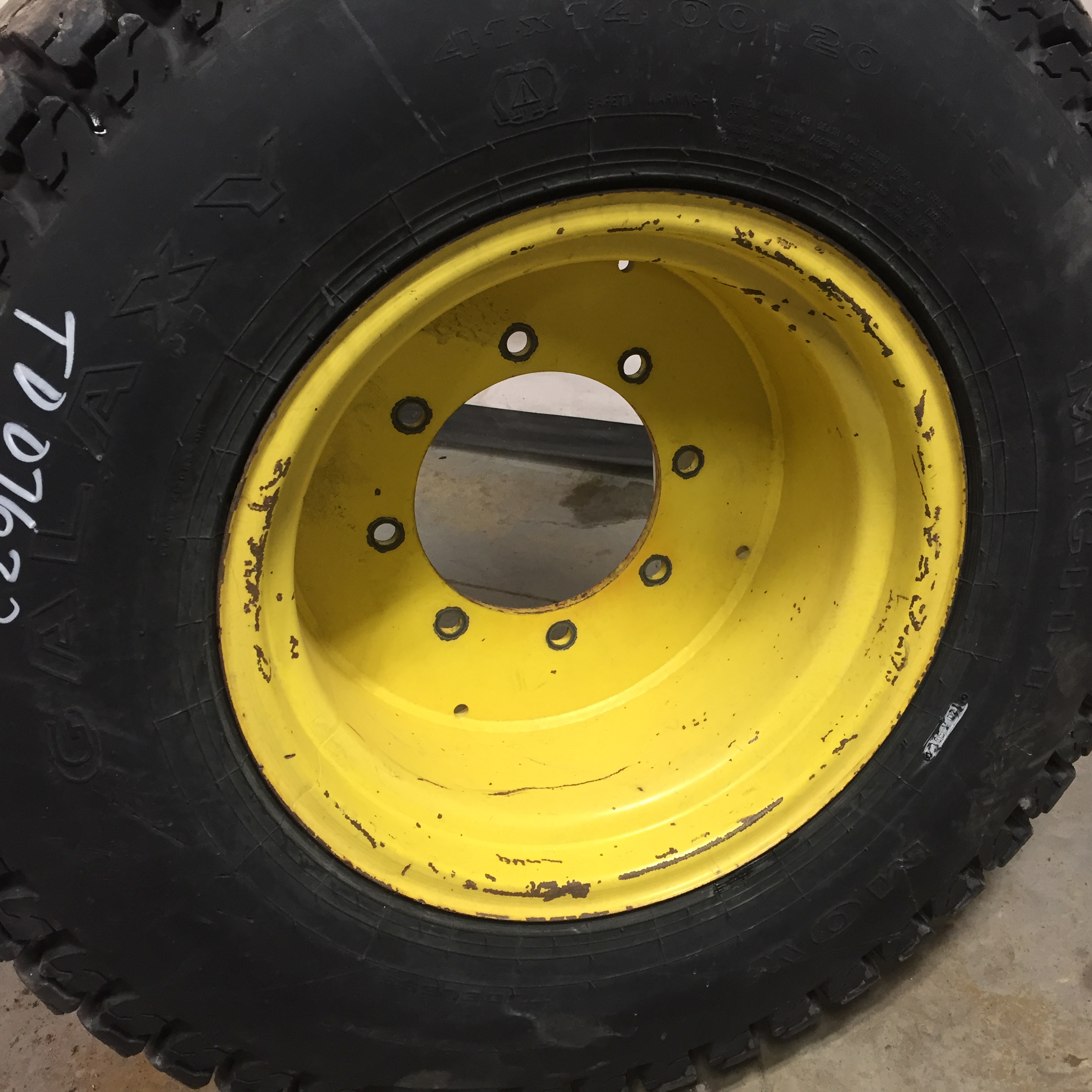 20''D x 11''W Flat Plate Wheel WT007672