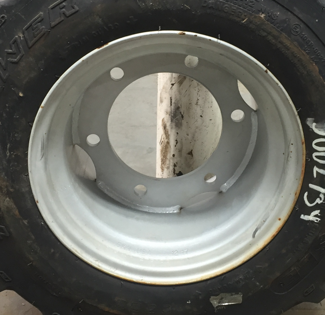 12''D x 7''W Implement Wheel WS002734