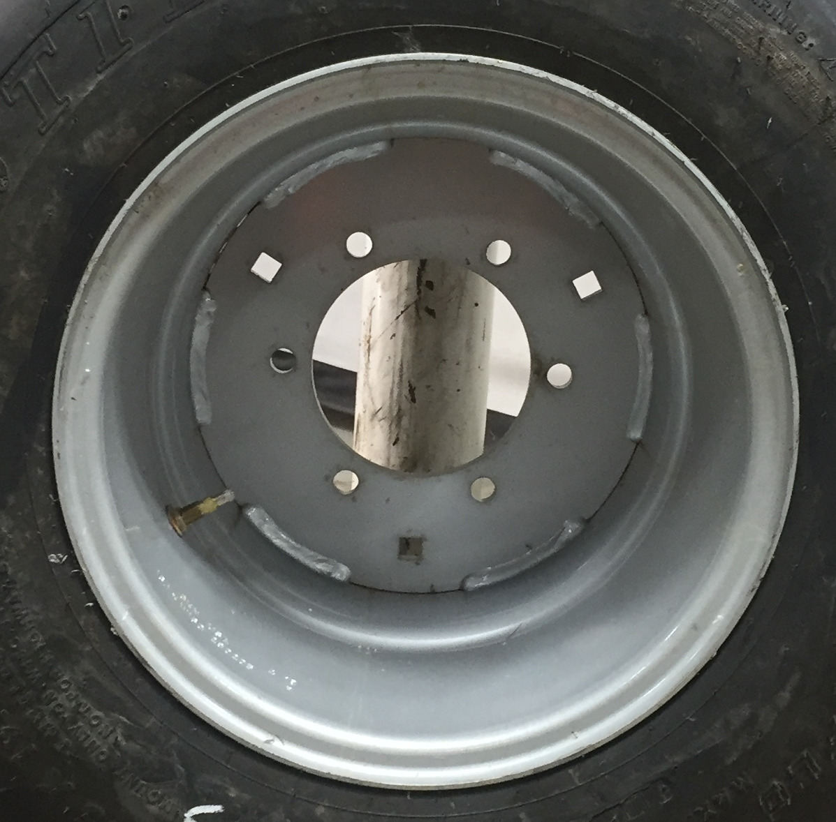 16.1''D x 16''W Flat Plate Wheel WS002743