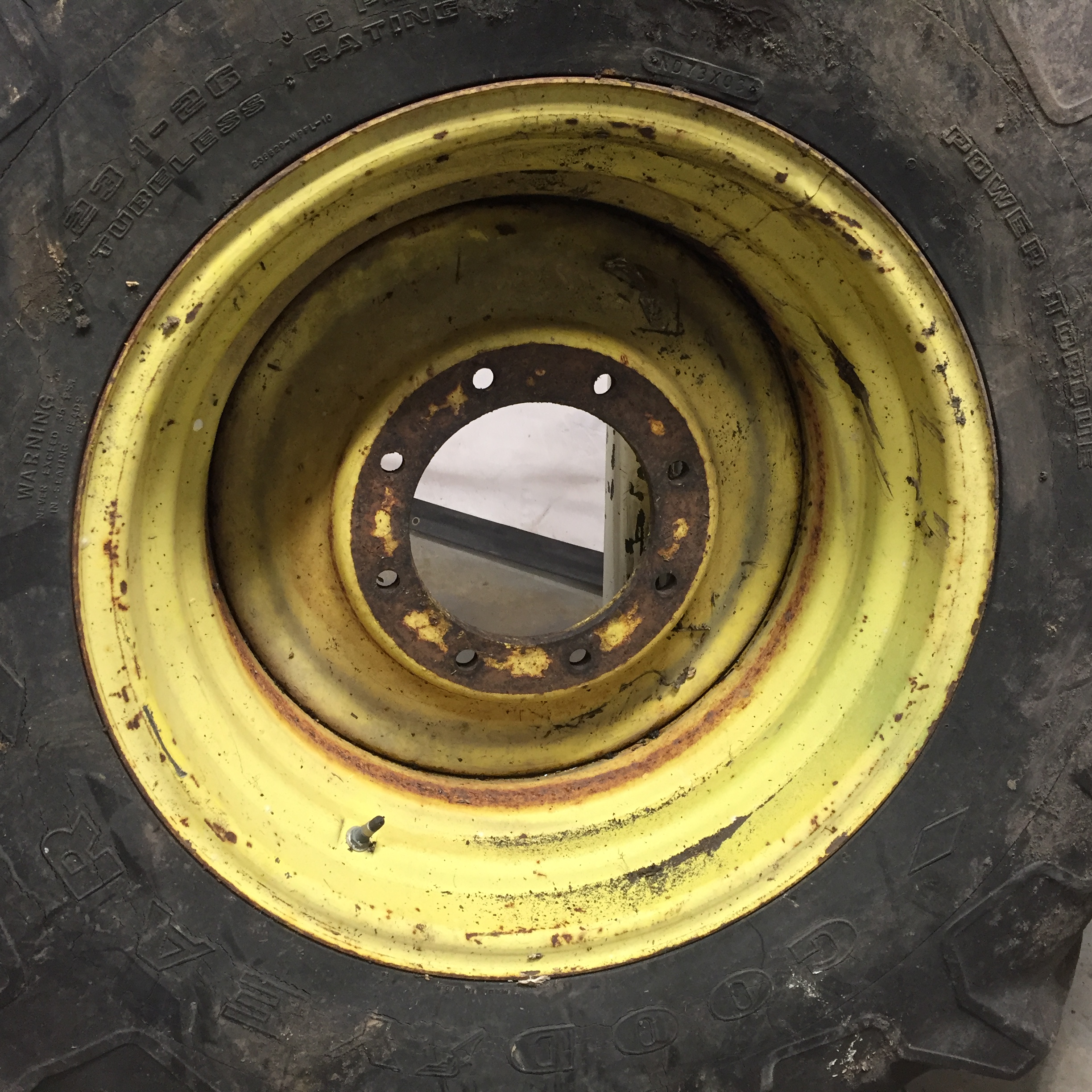 26''D x 20''W Formed Plate Wheel WT007697