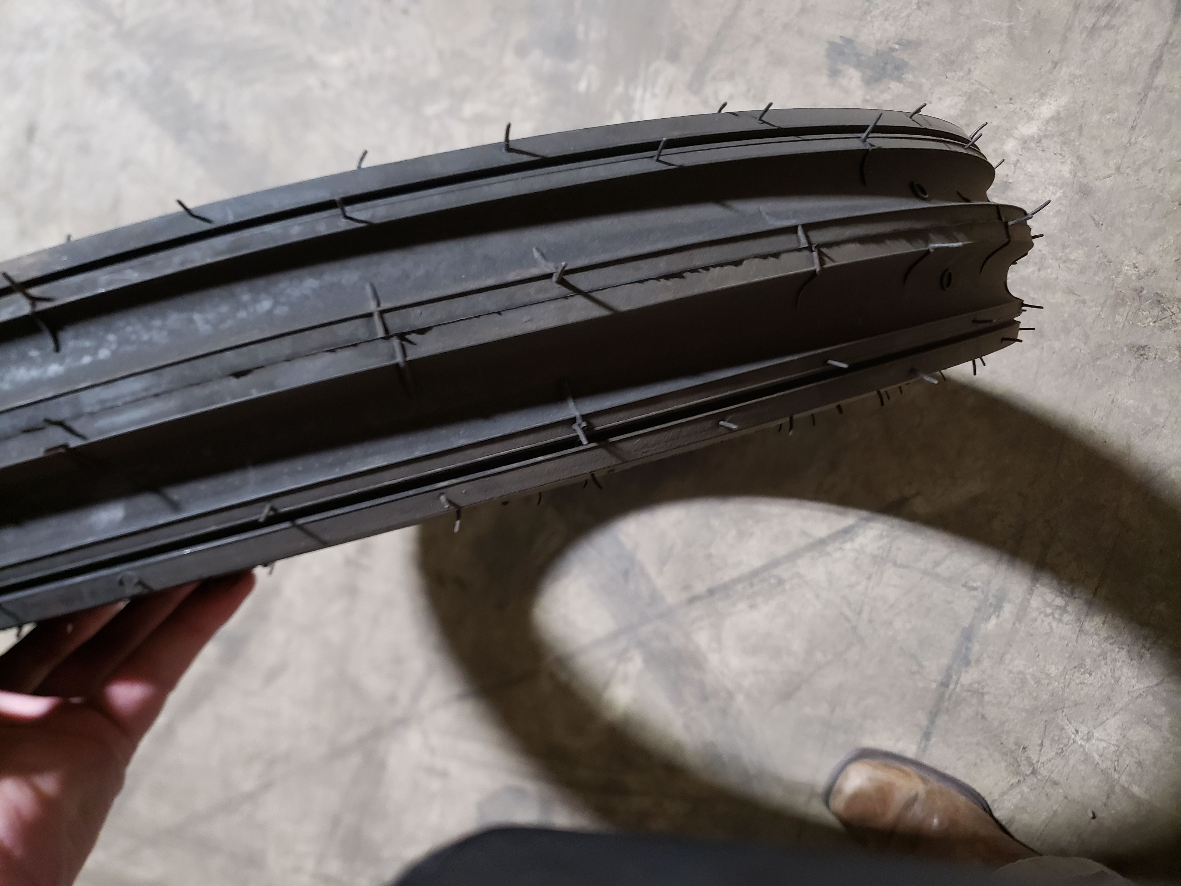 4.00/-19 Goodyear Farm Triple Rib RS F-2 Tire TRR233