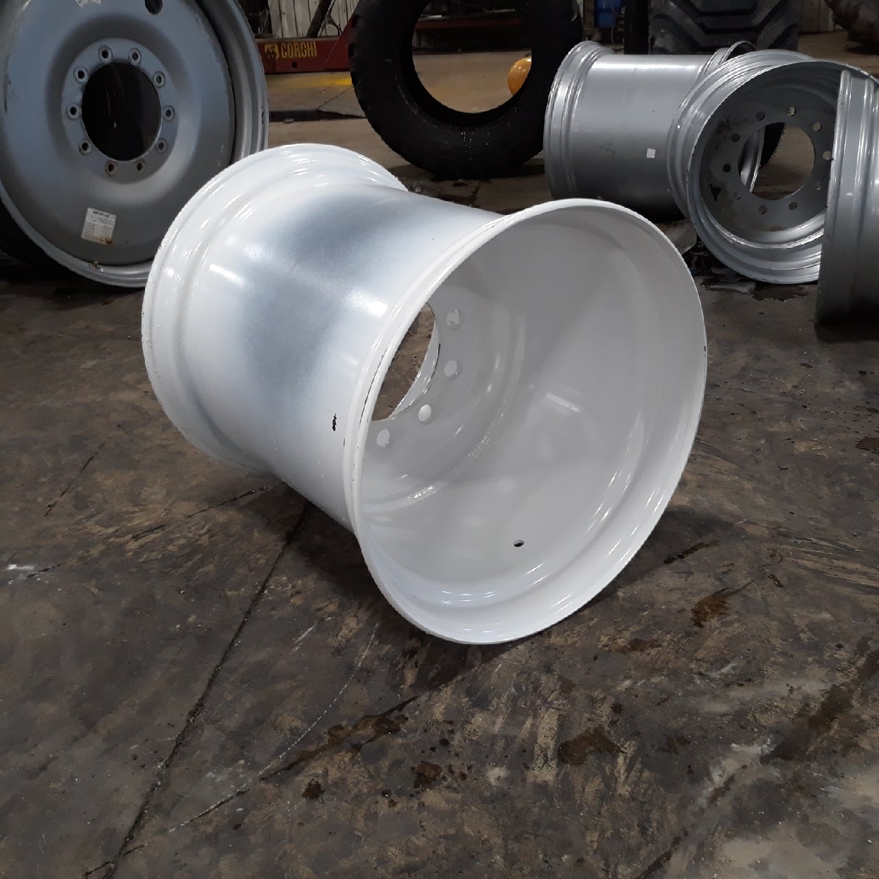 22.5''D x 24''W Budd Stud Pilot Wheel Wheel 225.24.146