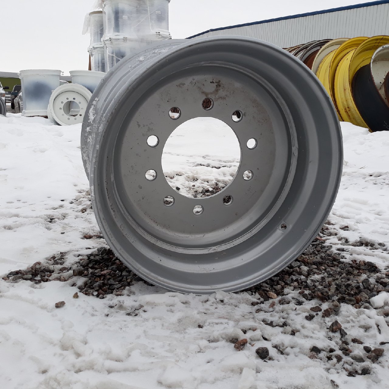 22.5''D x 13''W Budd Stud Pilot Wheel Wheel 225.13.124