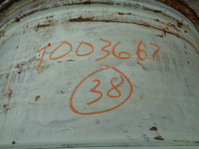 38''D x 16''W Stamped Plate Wheel T003667