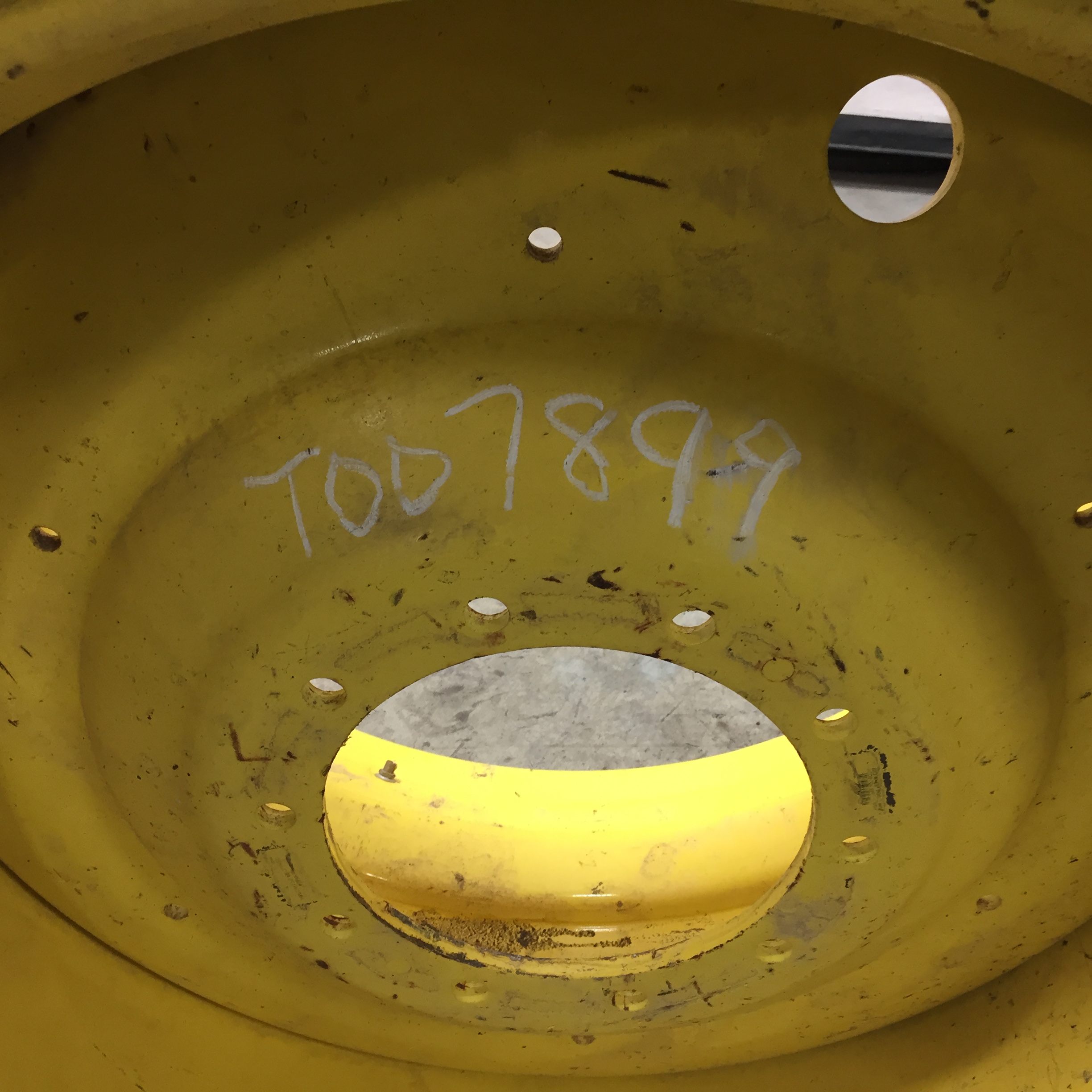 38''D x 23''W Formed Plate W/Weight Holes Wheel T007899